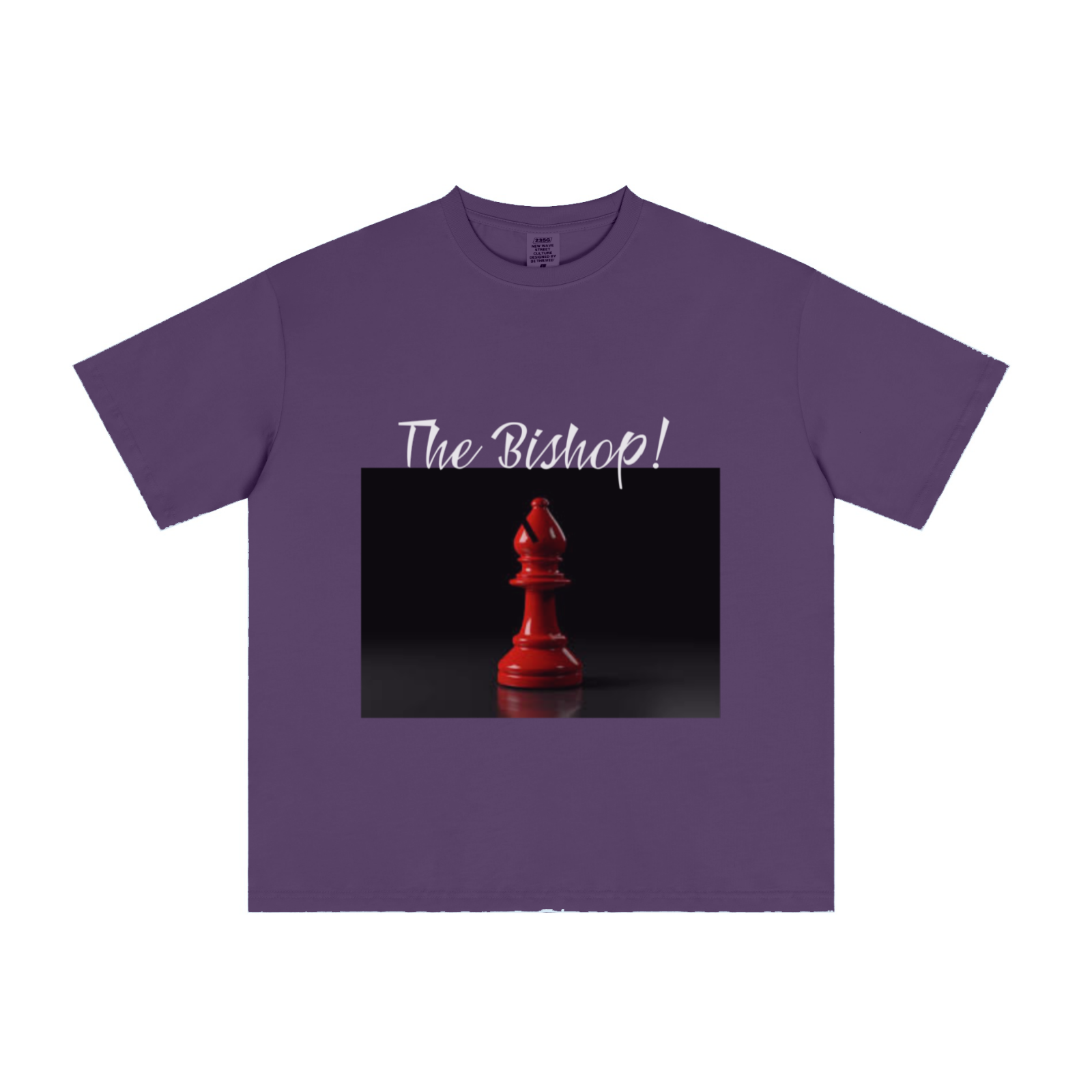 235GSM Men's Cool-Touch T-Shirt  Purple