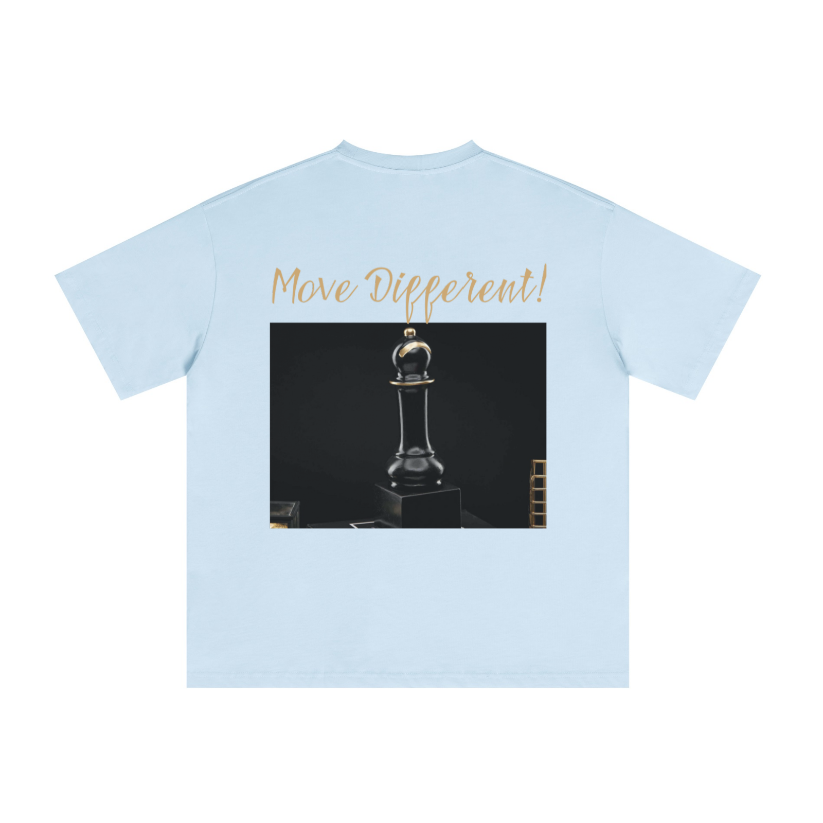 235GSM Men's Cool-Touch T-Shirt  Light blue