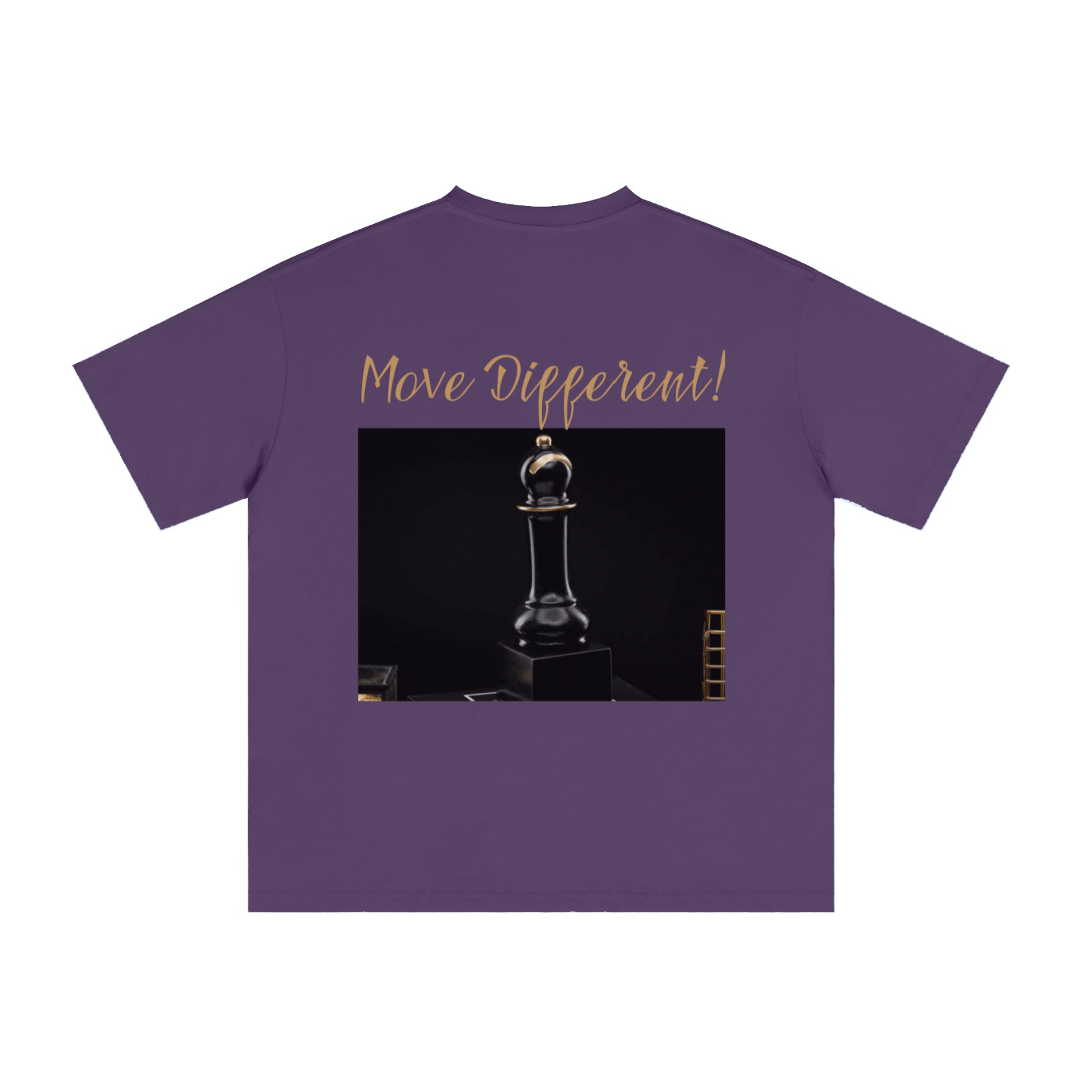 235GSM Men's Cool-Touch T-Shirt  Purple