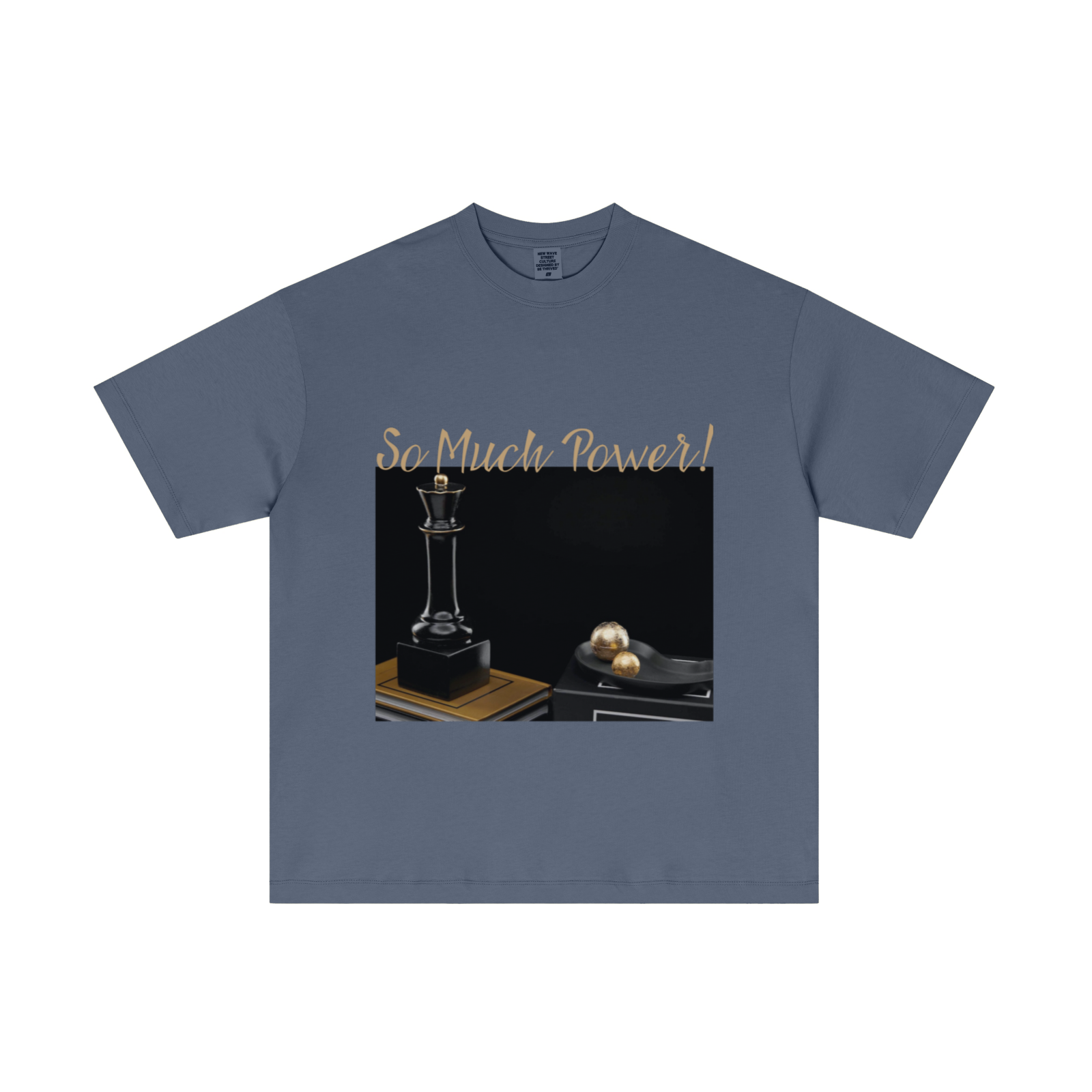 180GSM Women's Lightweight T-Shirt  Navy blue