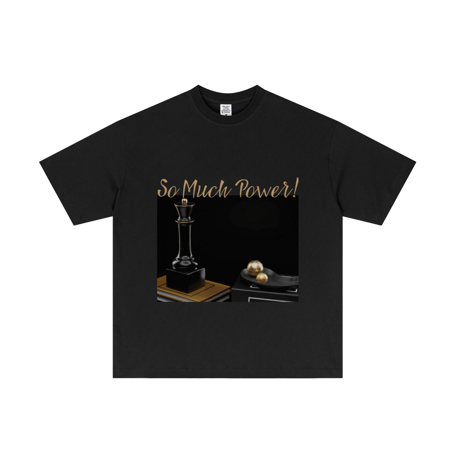 180GSM Women's Lightweight T-Shirt  Black