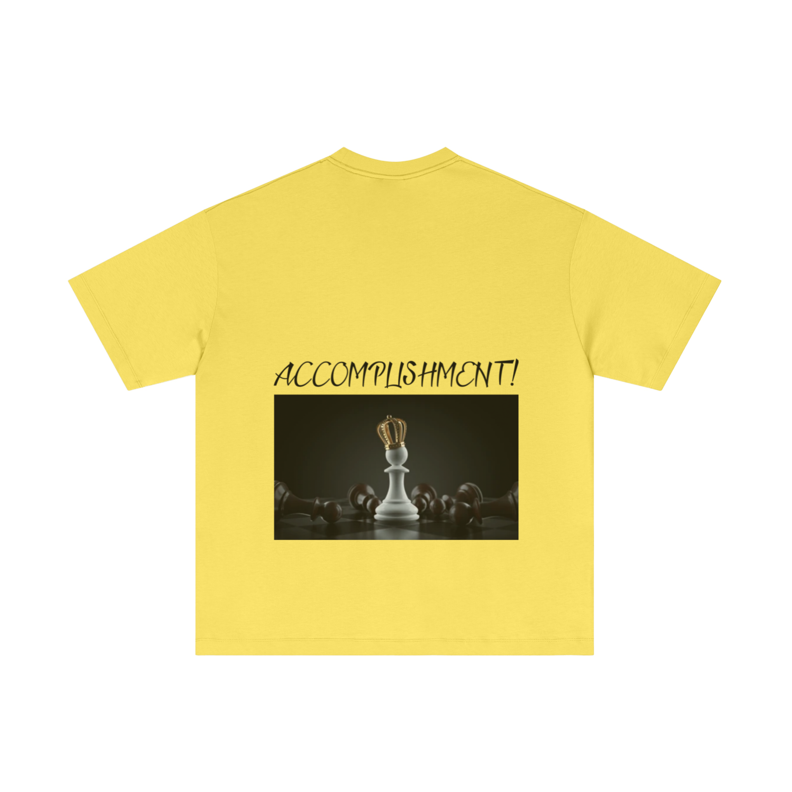 180GSM Men's Lightweight T-Shirt Yellow