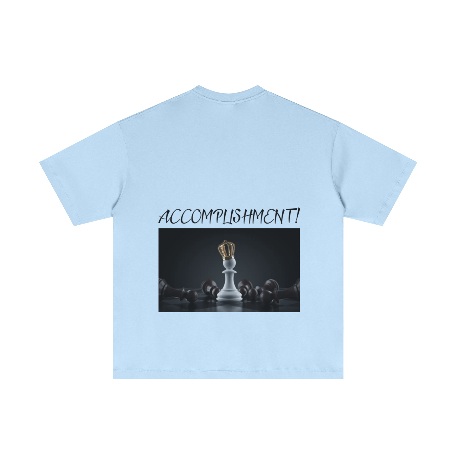 180GSM Men's Lightweight T-Shirt Light blue
