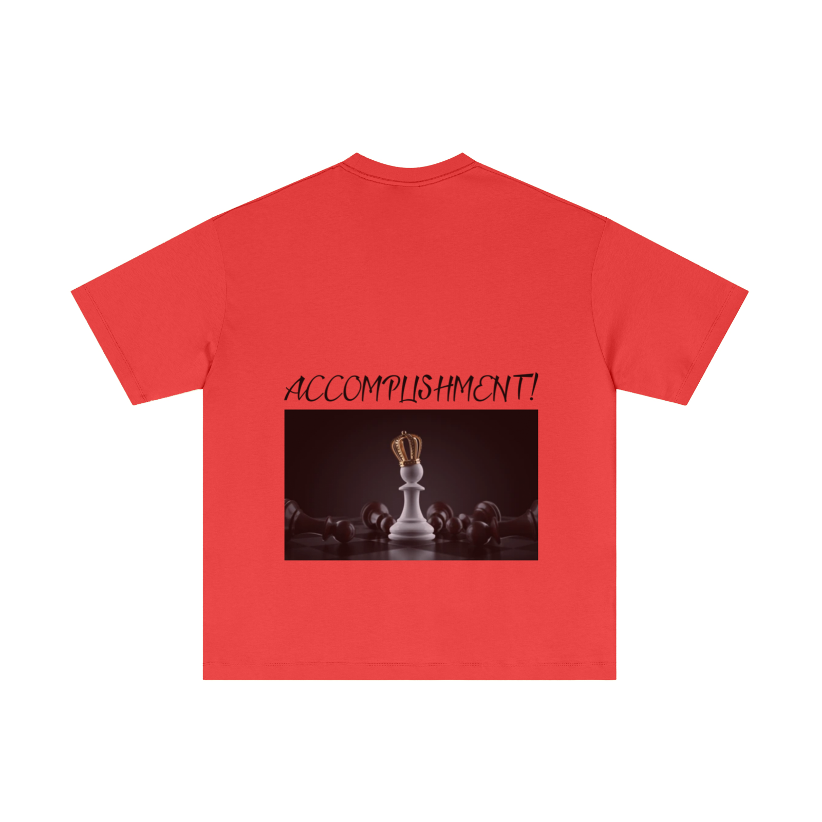 180GSM Men's Lightweight T-Shirt Red