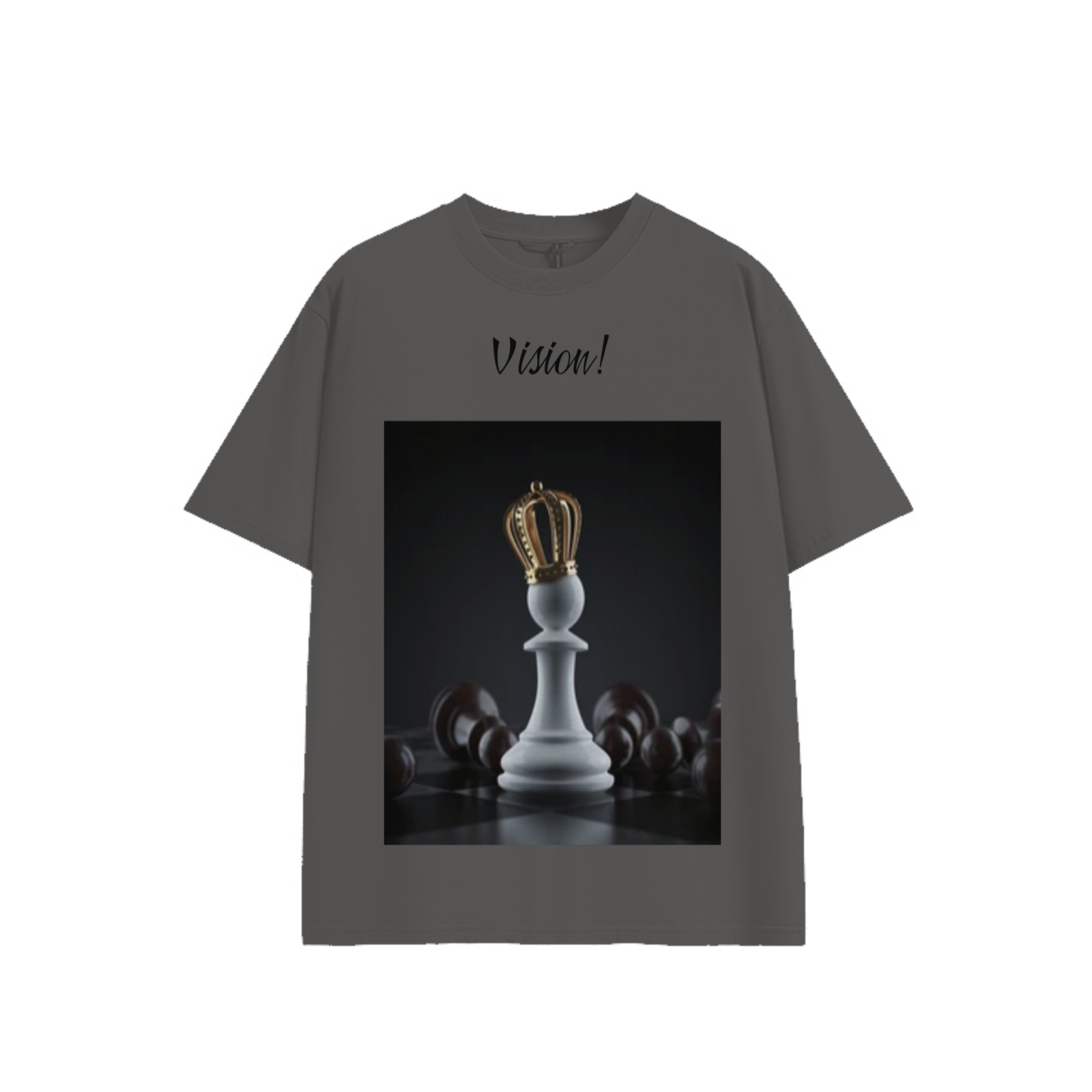 250GSM Women’s Breathable Moisture Wicking Tee Charcoal Gray