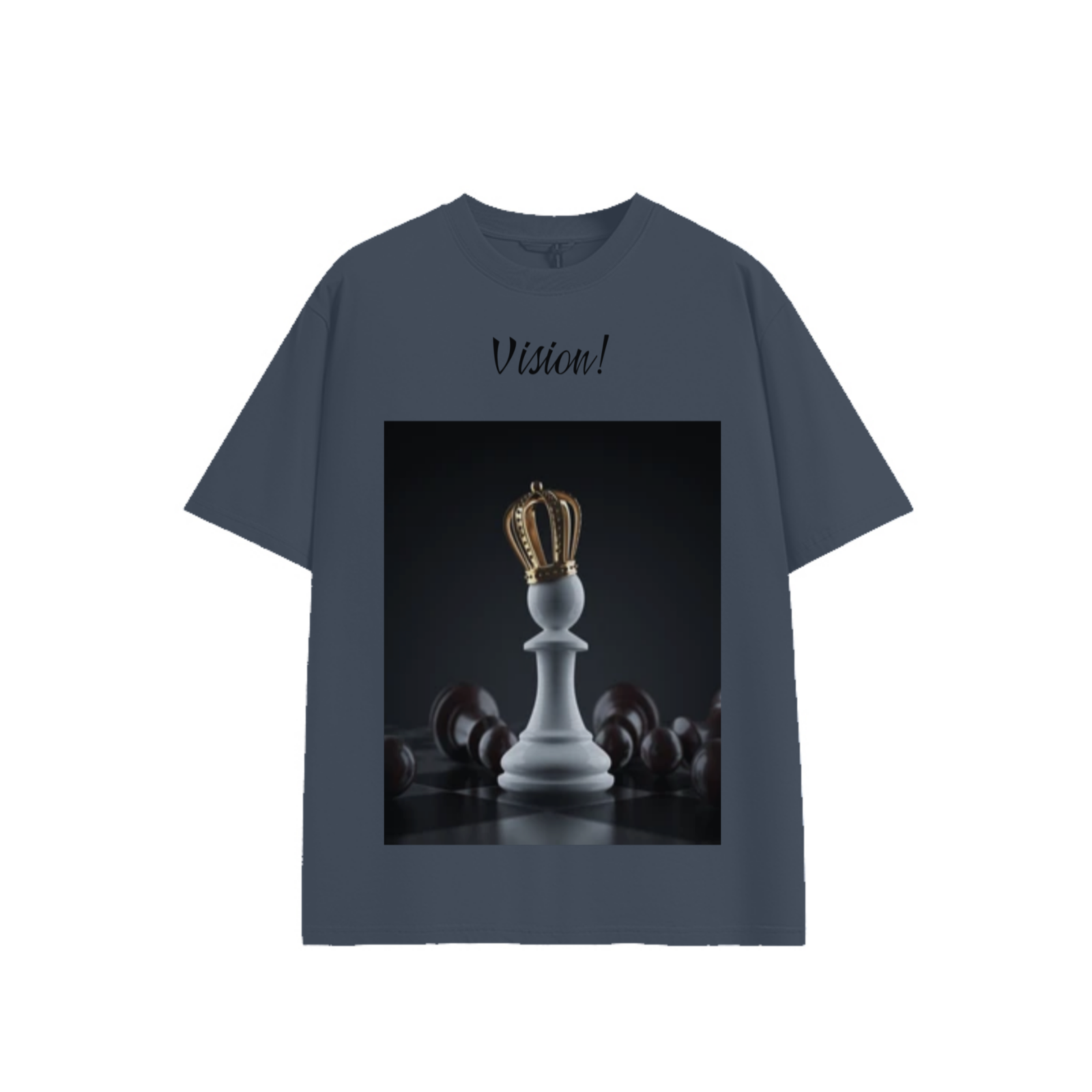 250GSM Women’s Breathable Moisture Wicking Tee Grayish Blue