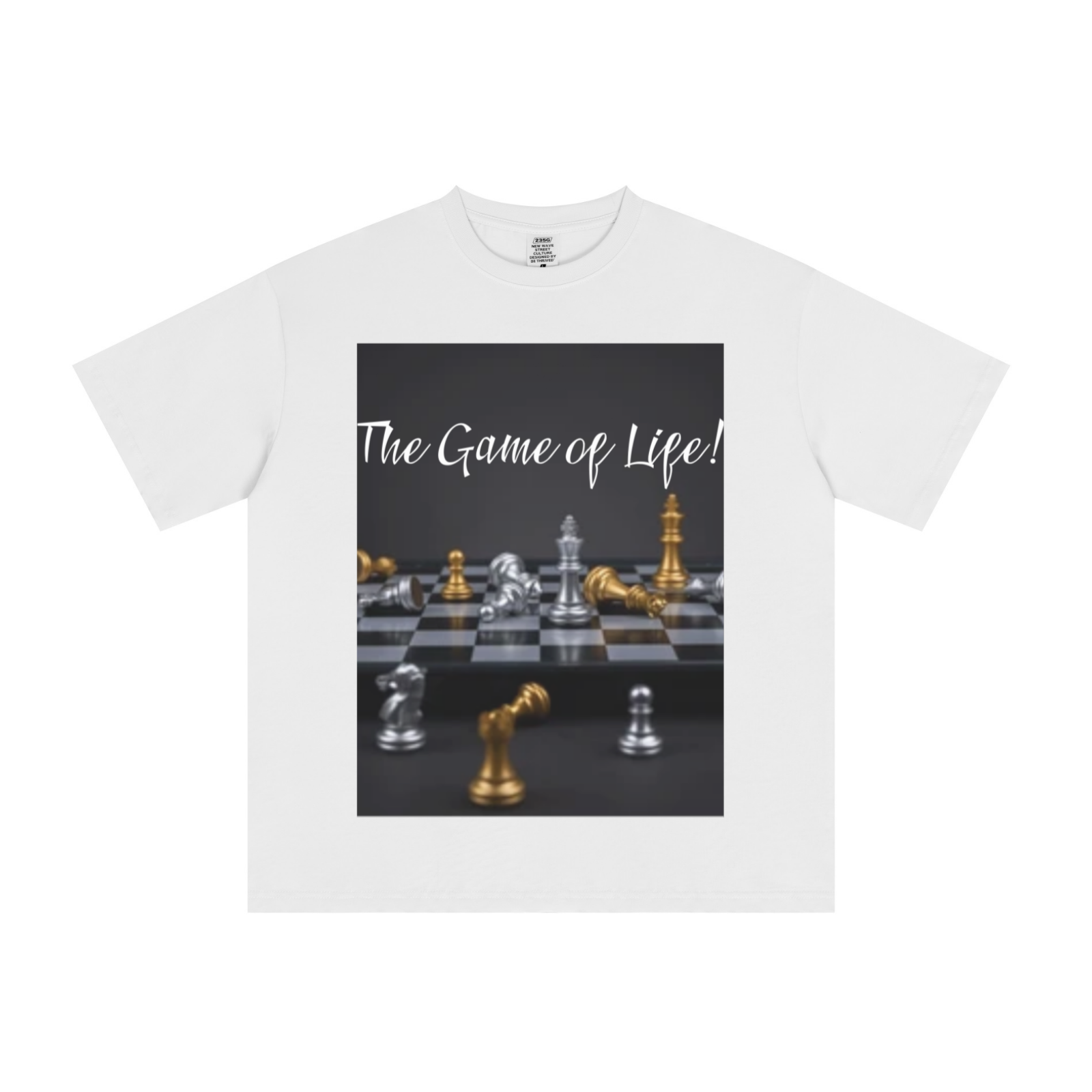 235GSM Men's Cool-Touch T-Shirt   White
