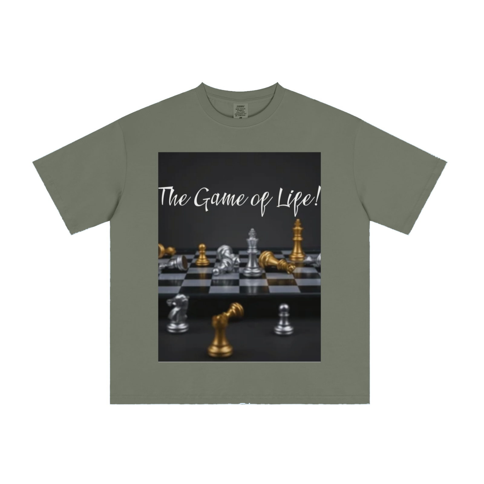 235GSM Men's Cool-Touch T-Shirt  Green