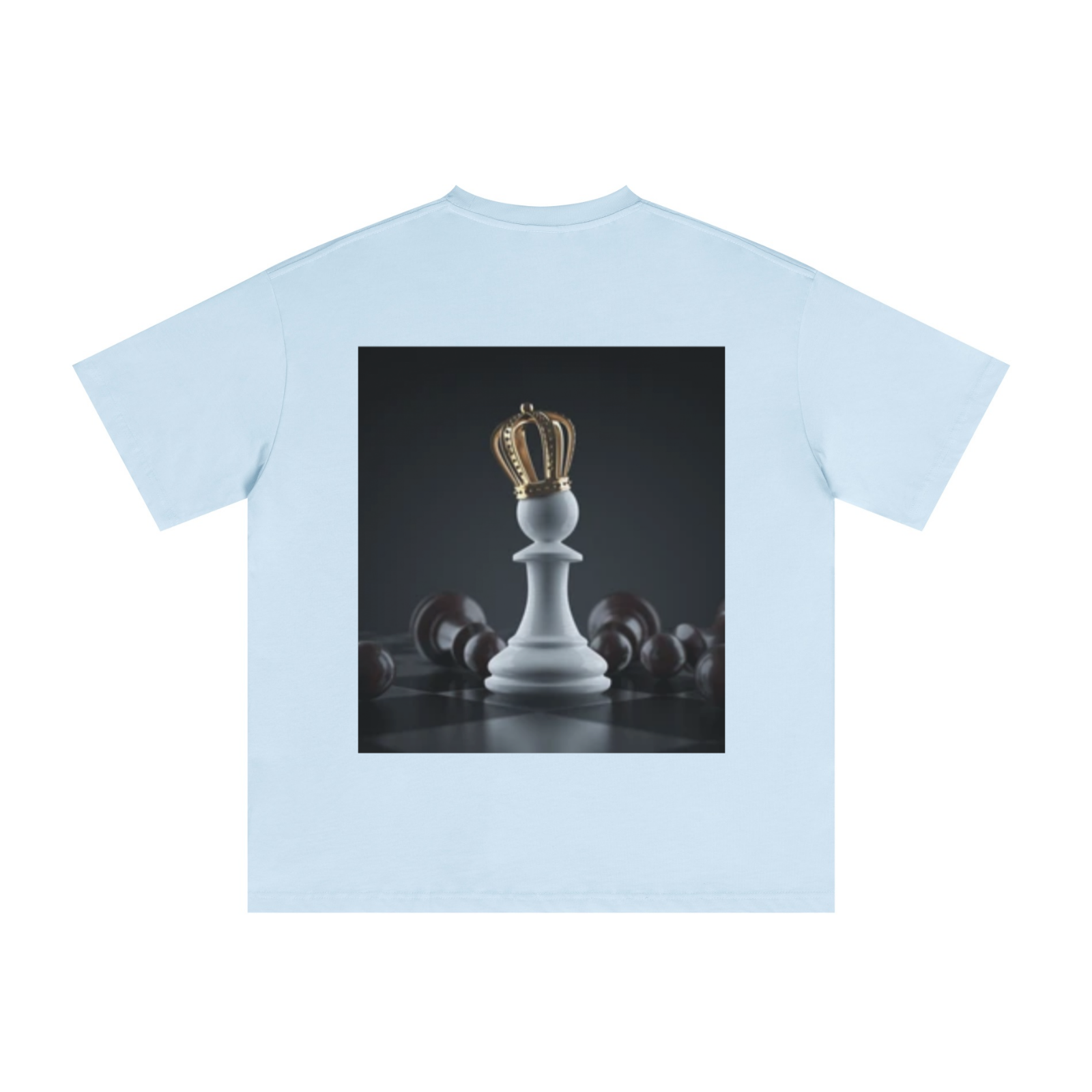 235GSM Men's Cool-Touch T-Shirt  Light blue