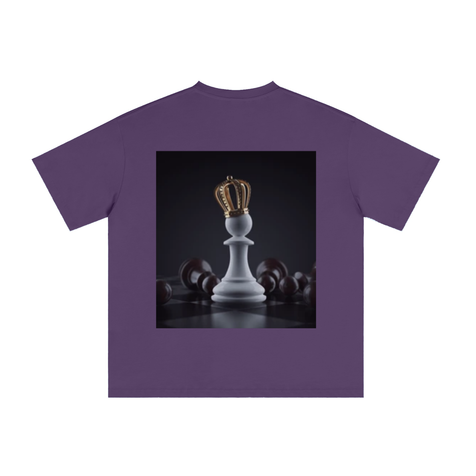 235GSM Men's Cool-Touch T-Shirt  Purple