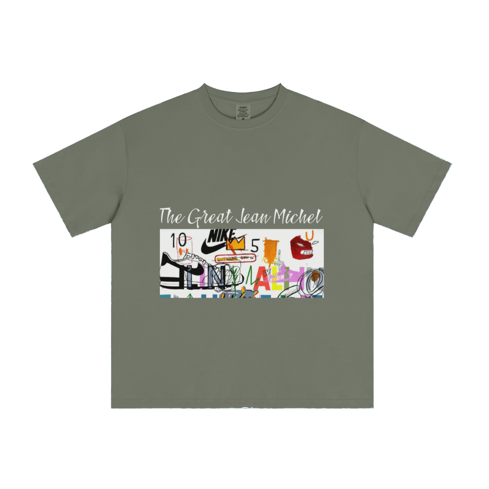 235GSM Men's Cool-Touch T-Shirt  Green
