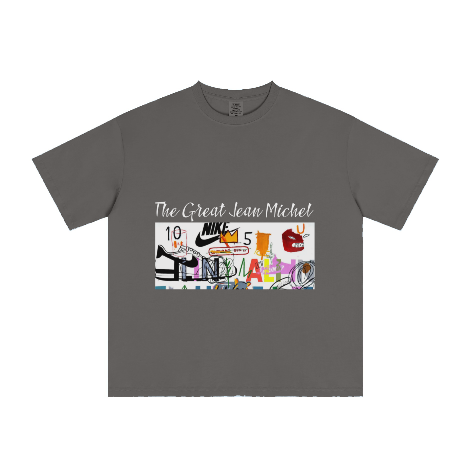 235GSM Men's Cool-Touch T-Shirt  Gray