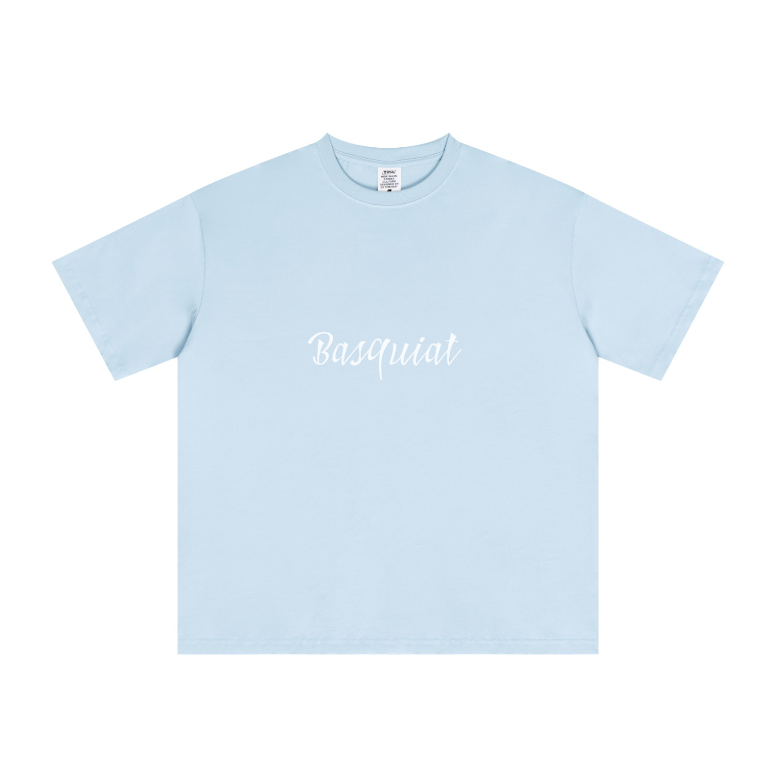 235GSM Men's Cool-Touch T-Shirt  Light blue