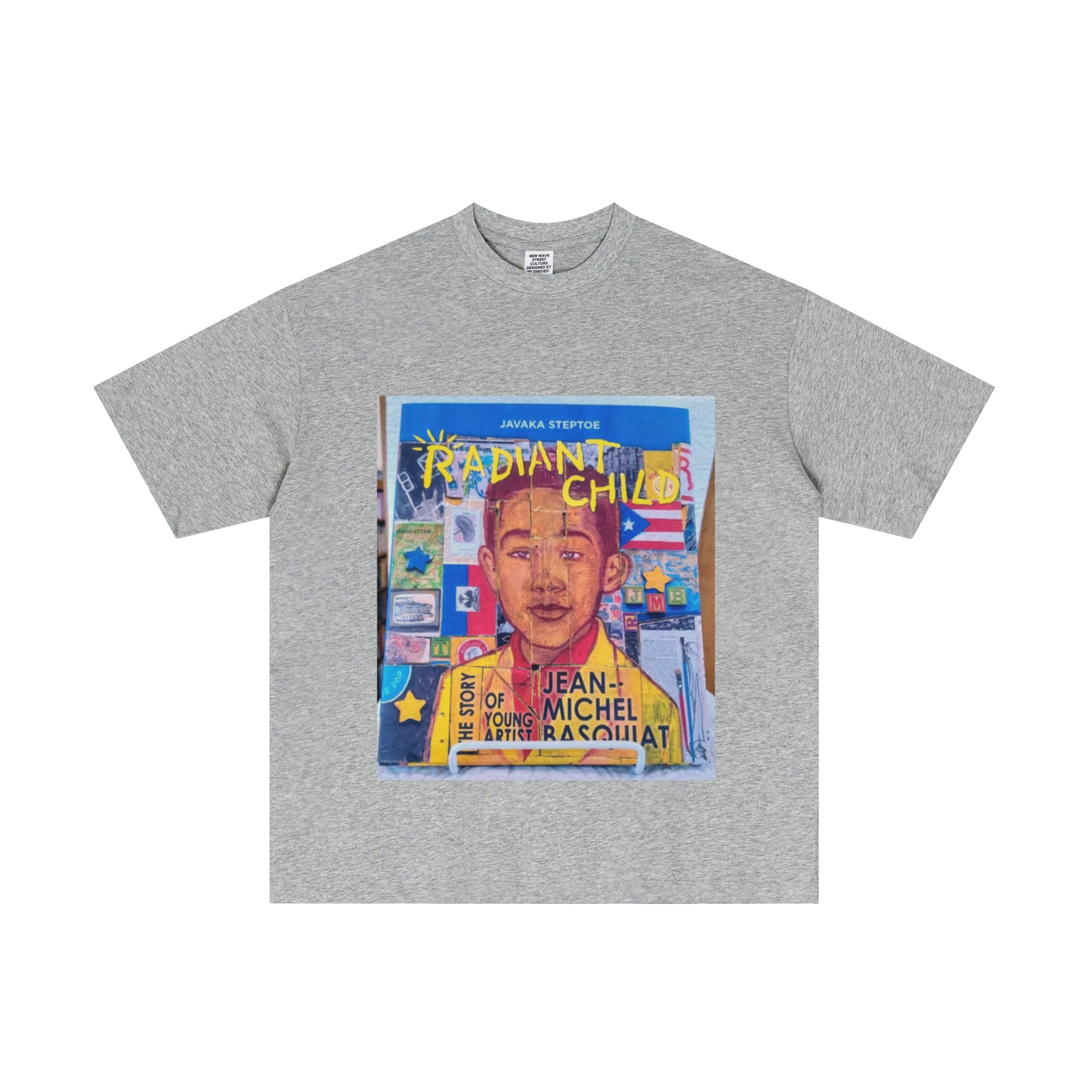 180GSM Men's Lightweight T-Shirt LIght gray