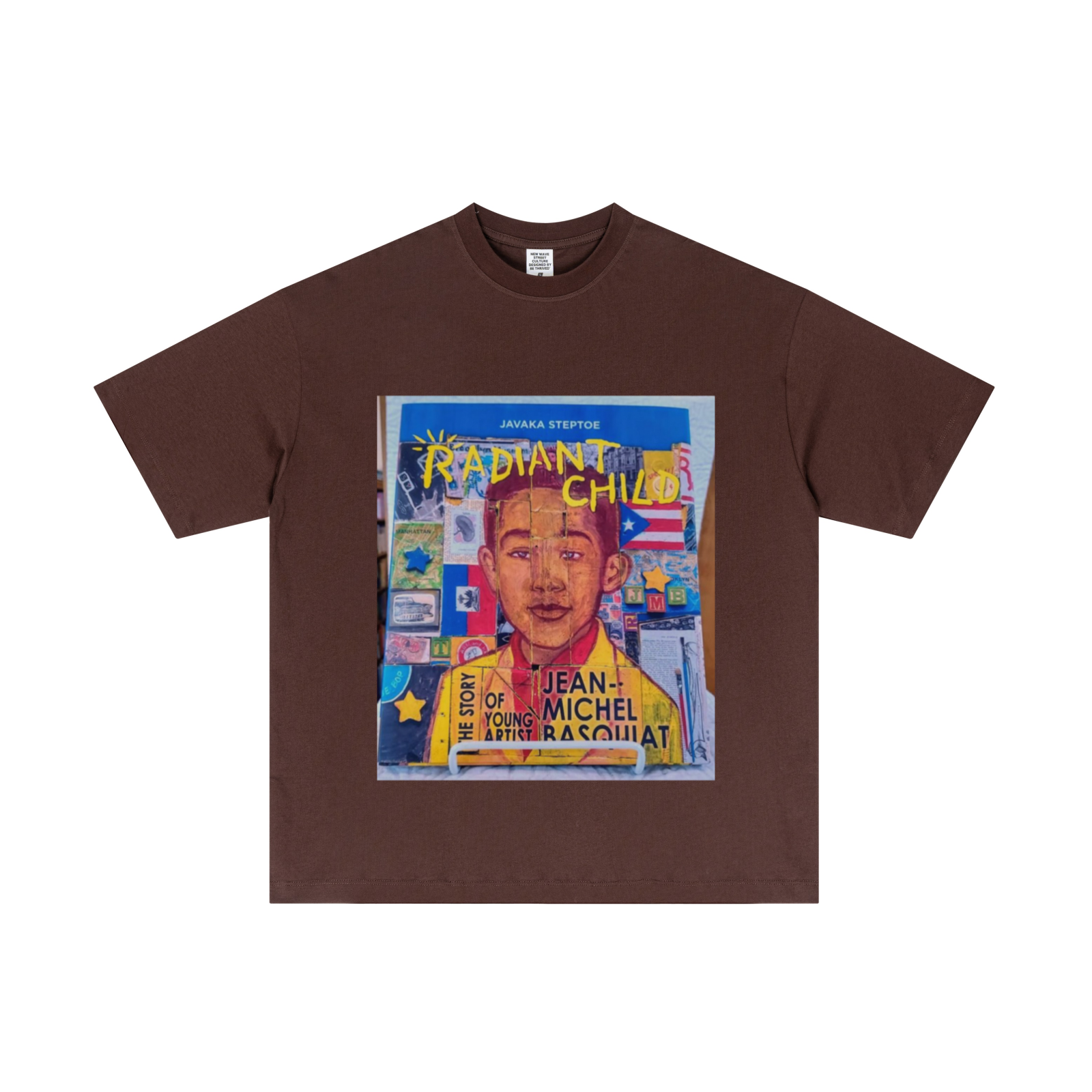 180GSM Men's Lightweight T-Shirt Dark brown