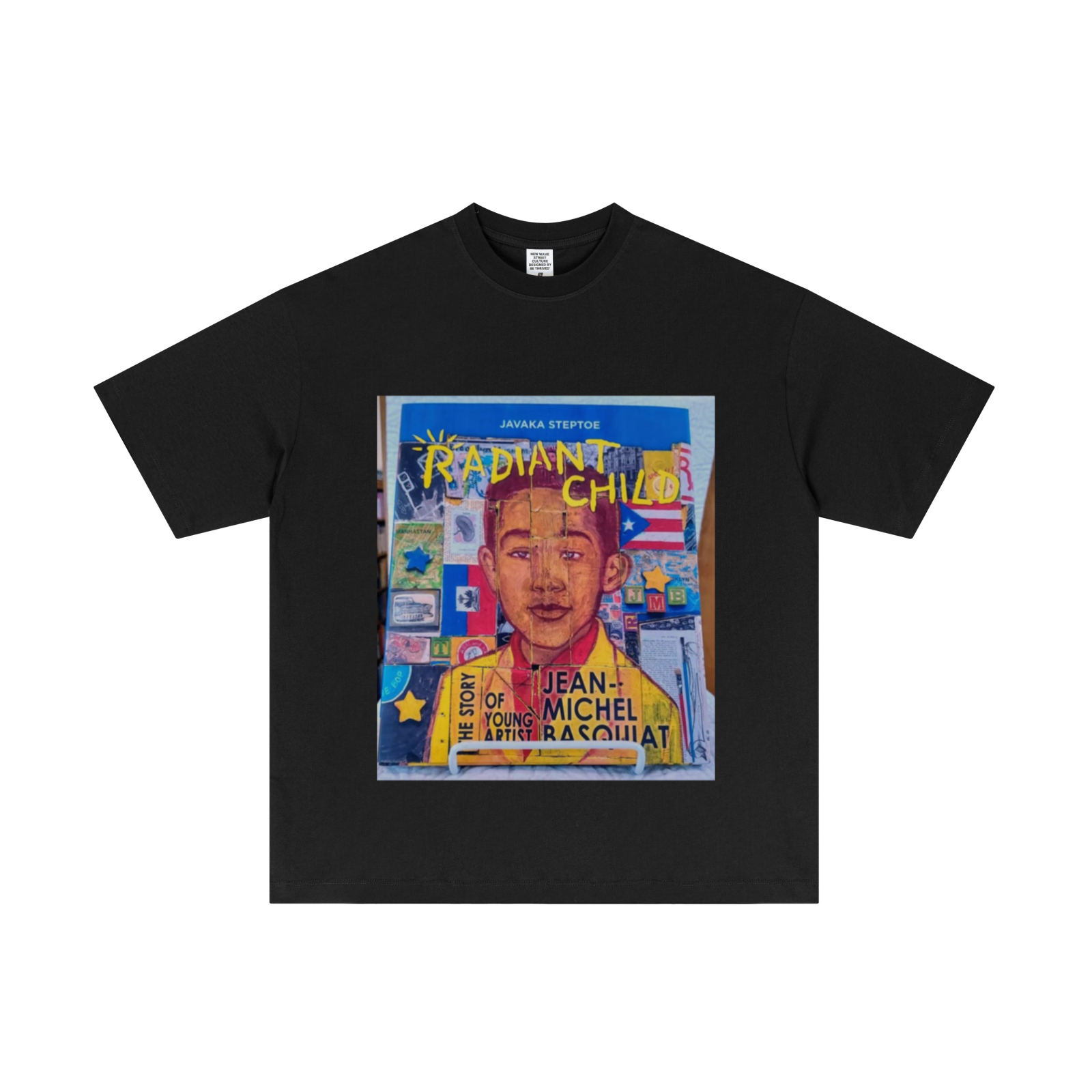 180GSM Men's Lightweight T-Shirt Black