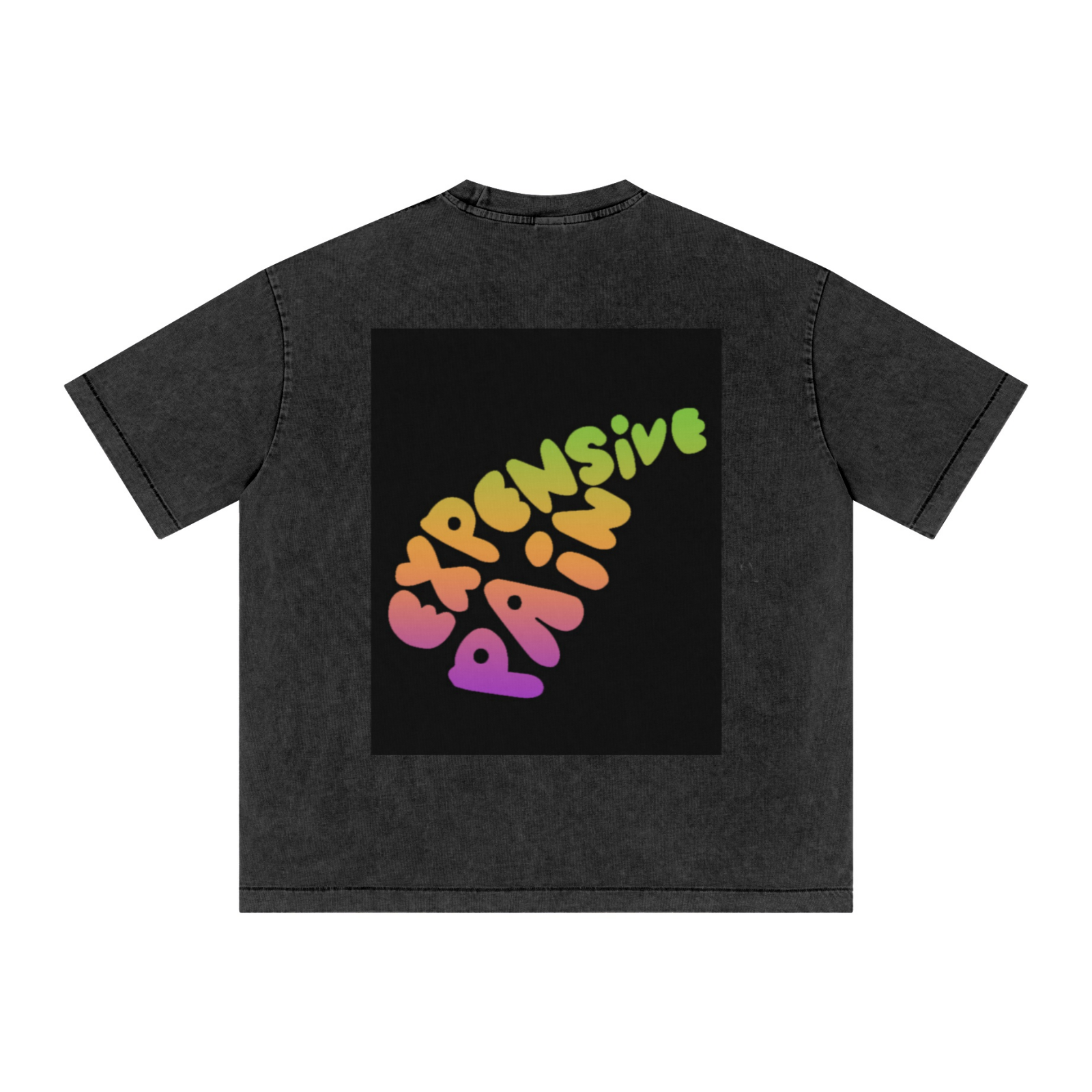 285GSM Vintage Snowflake Wash T-shirt Snow Wash
