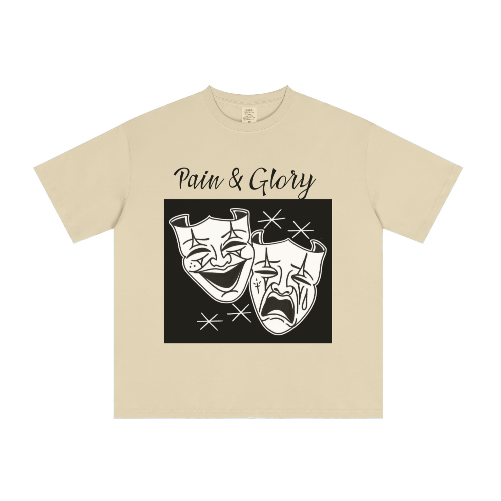 235GSM Men's Cool-Touch T-Shirt  Light yellow