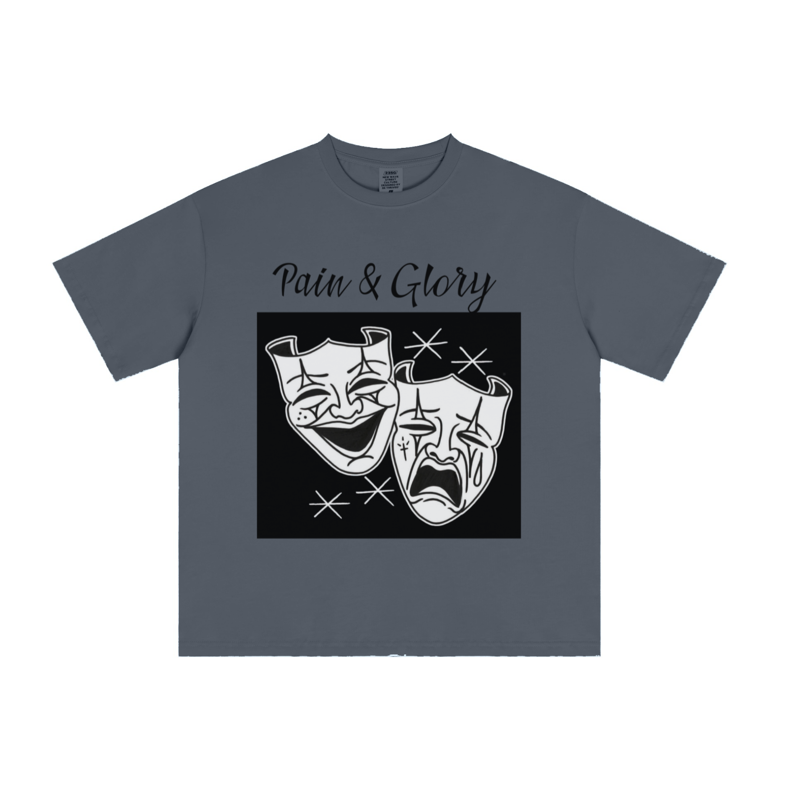 235GSM Men's Cool-Touch T-Shirt  Dark blue