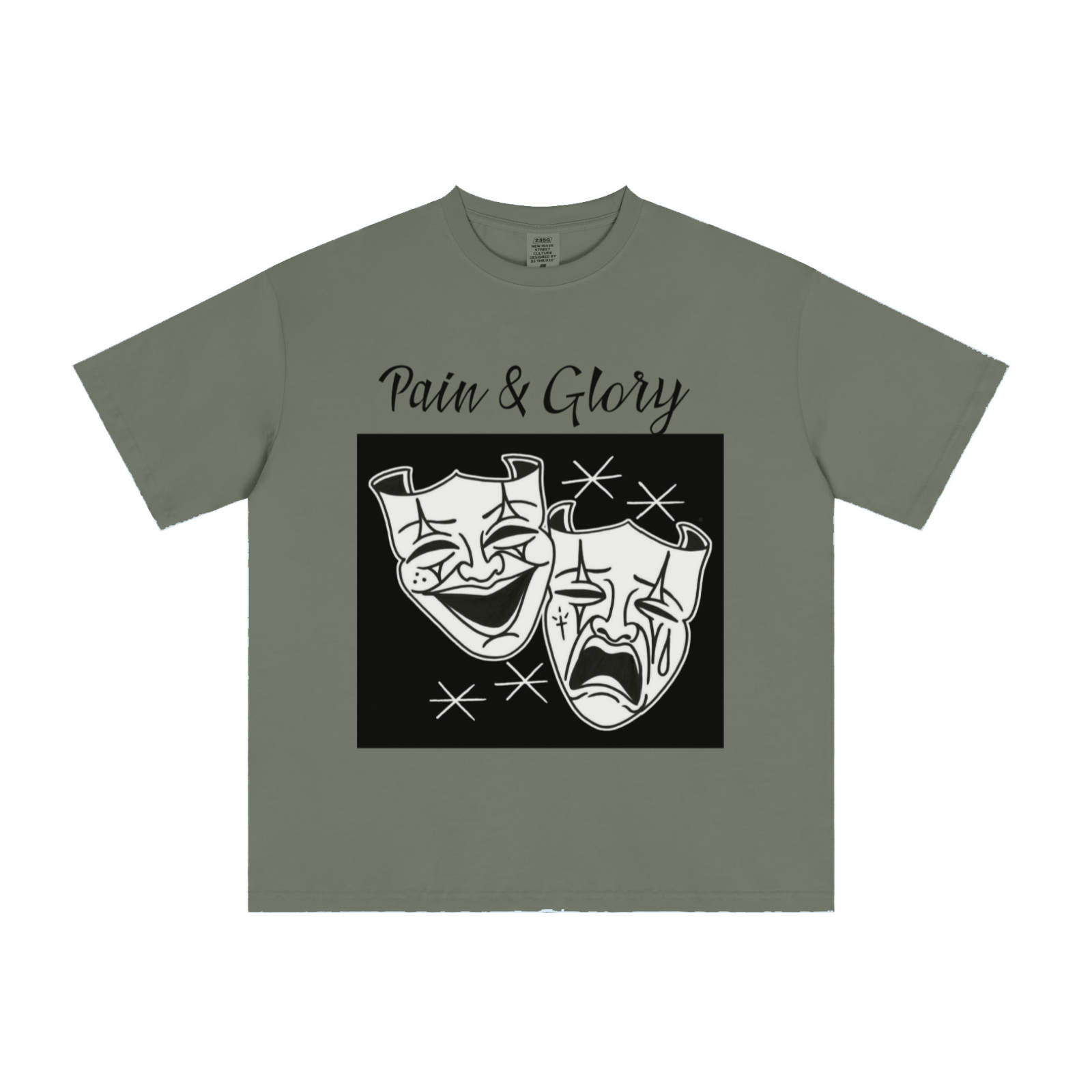235GSM Men's Cool-Touch T-Shirt  Green