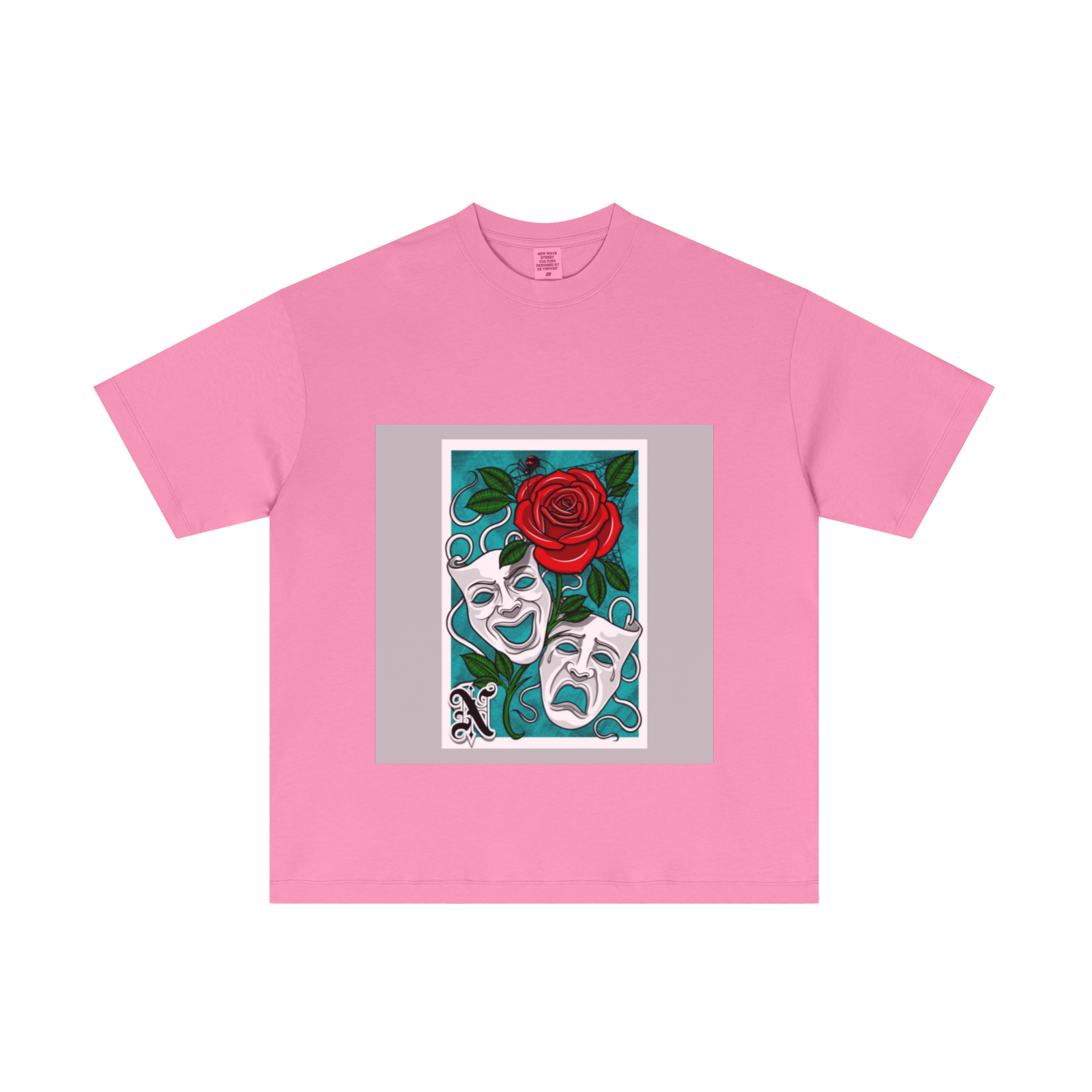 180GSM Women's Lightweight T-Shirt  Pink