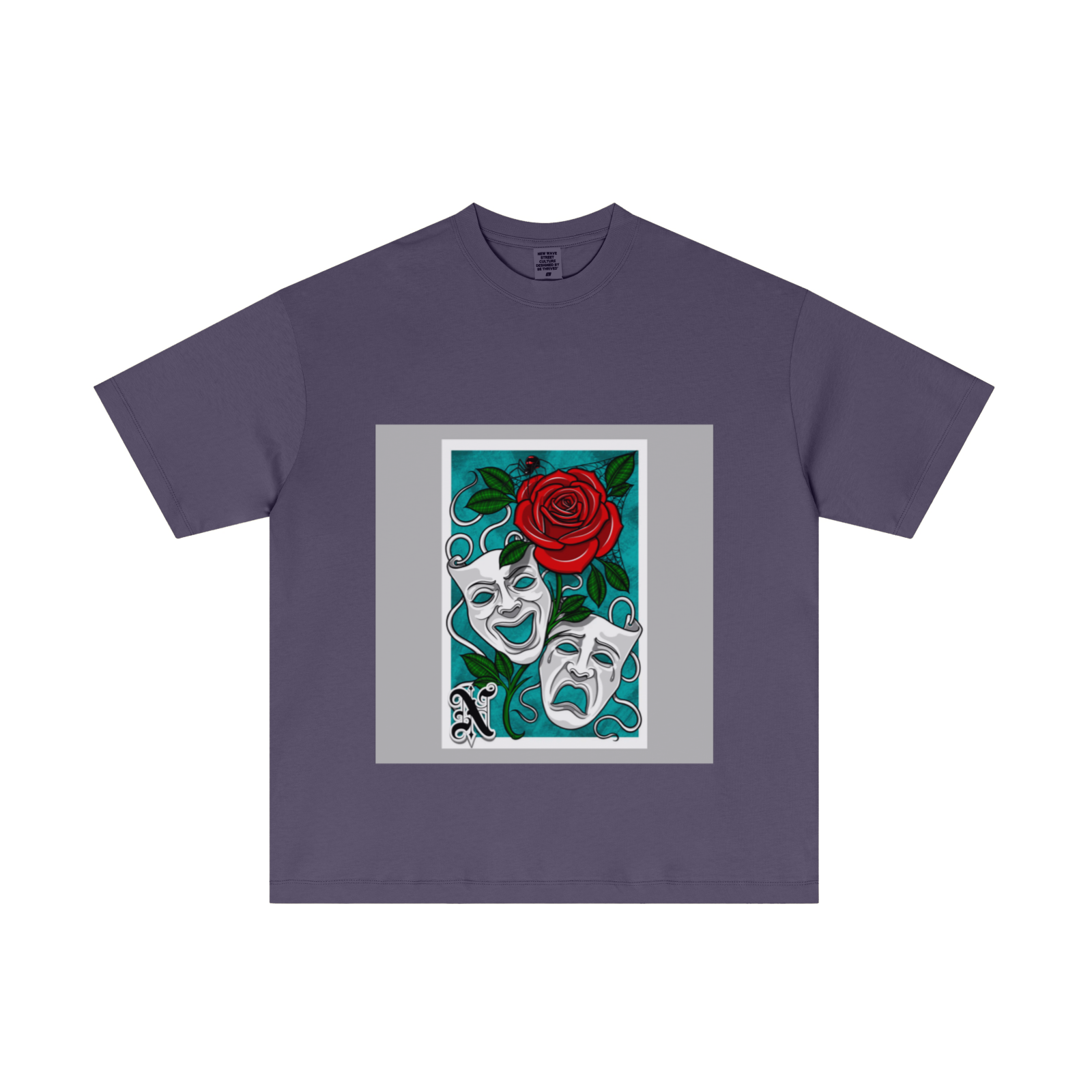 180GSM Women's Lightweight T-Shirt  Purple
