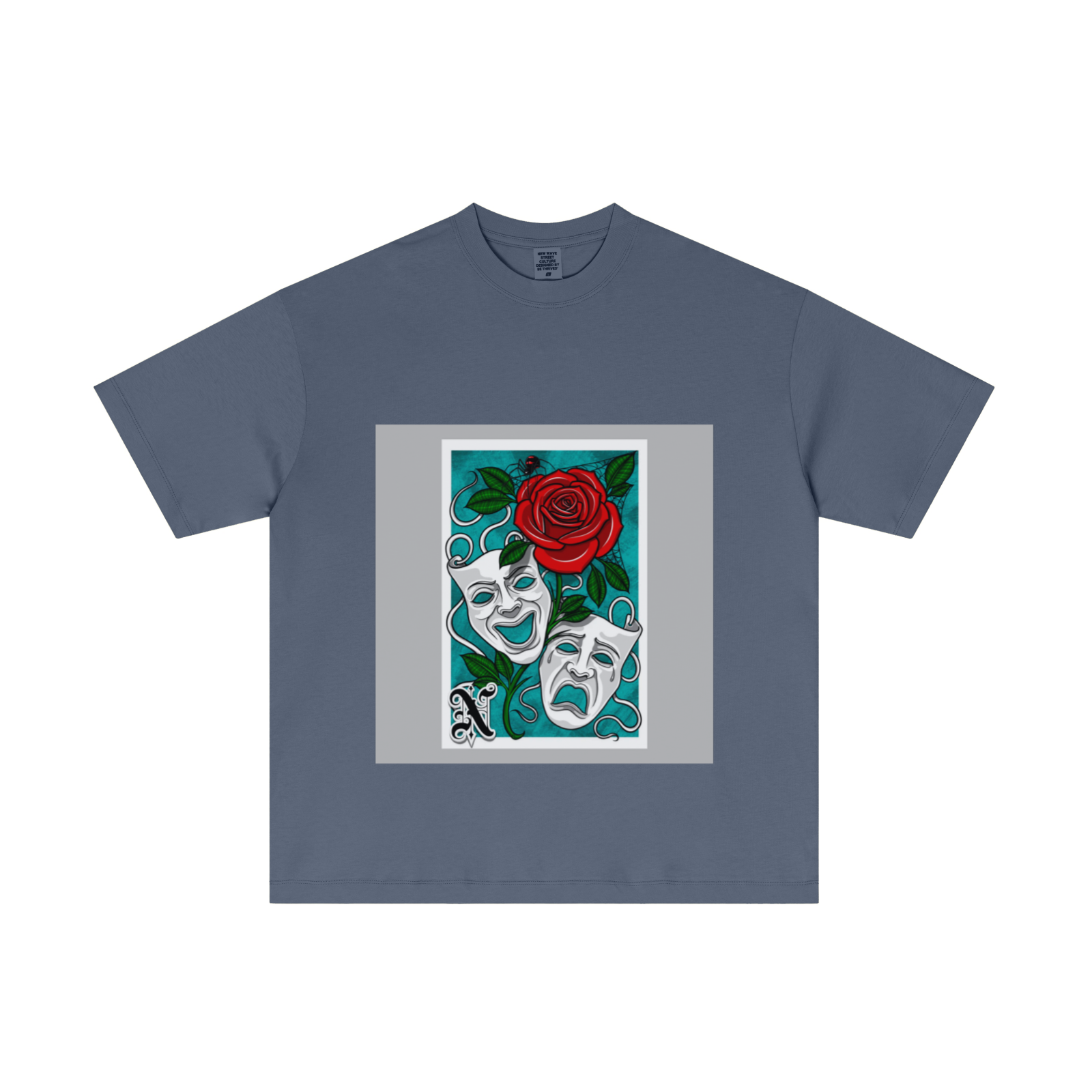 180GSM Women's Lightweight T-Shirt  Navy blue
