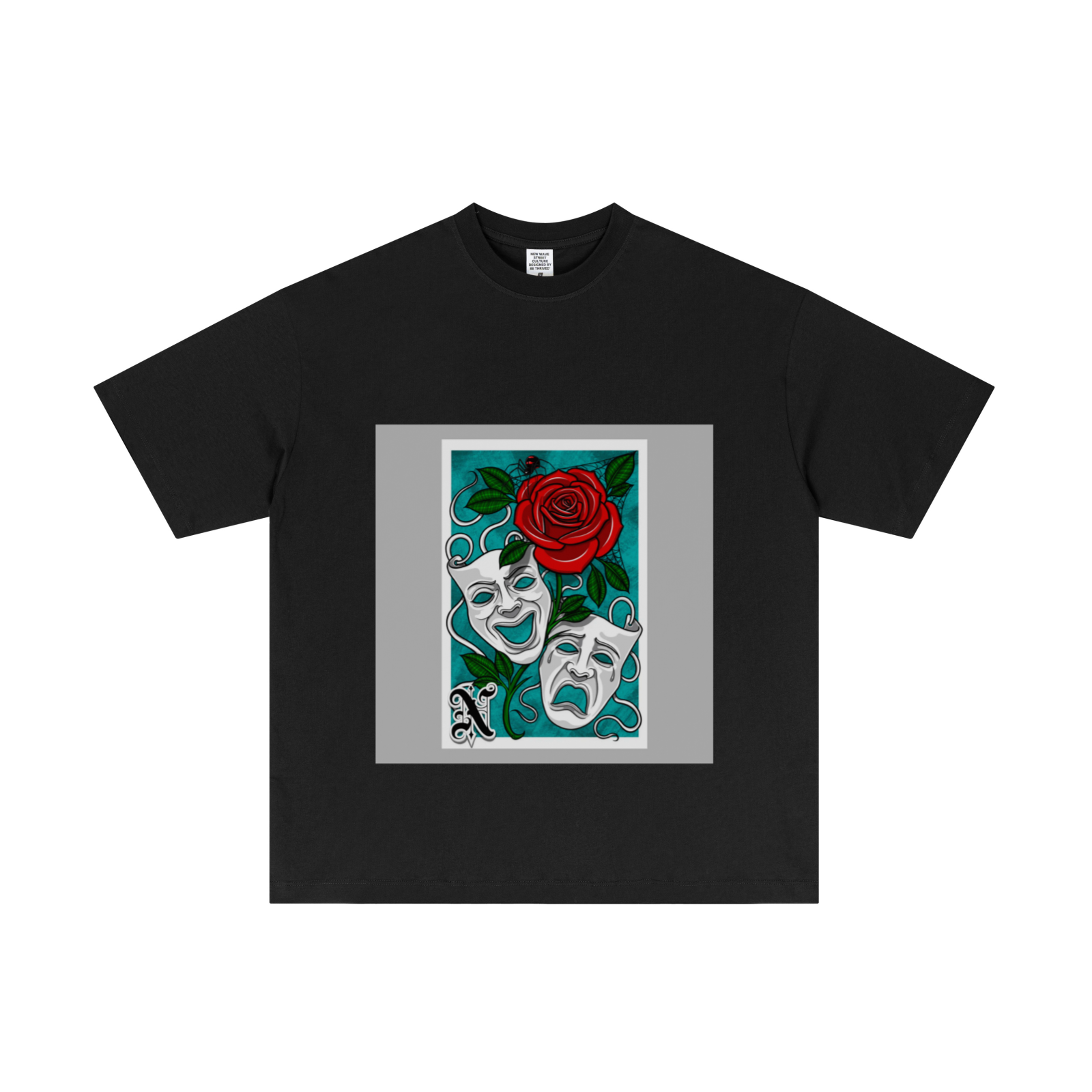 180GSM Women's Lightweight T-Shirt  Black