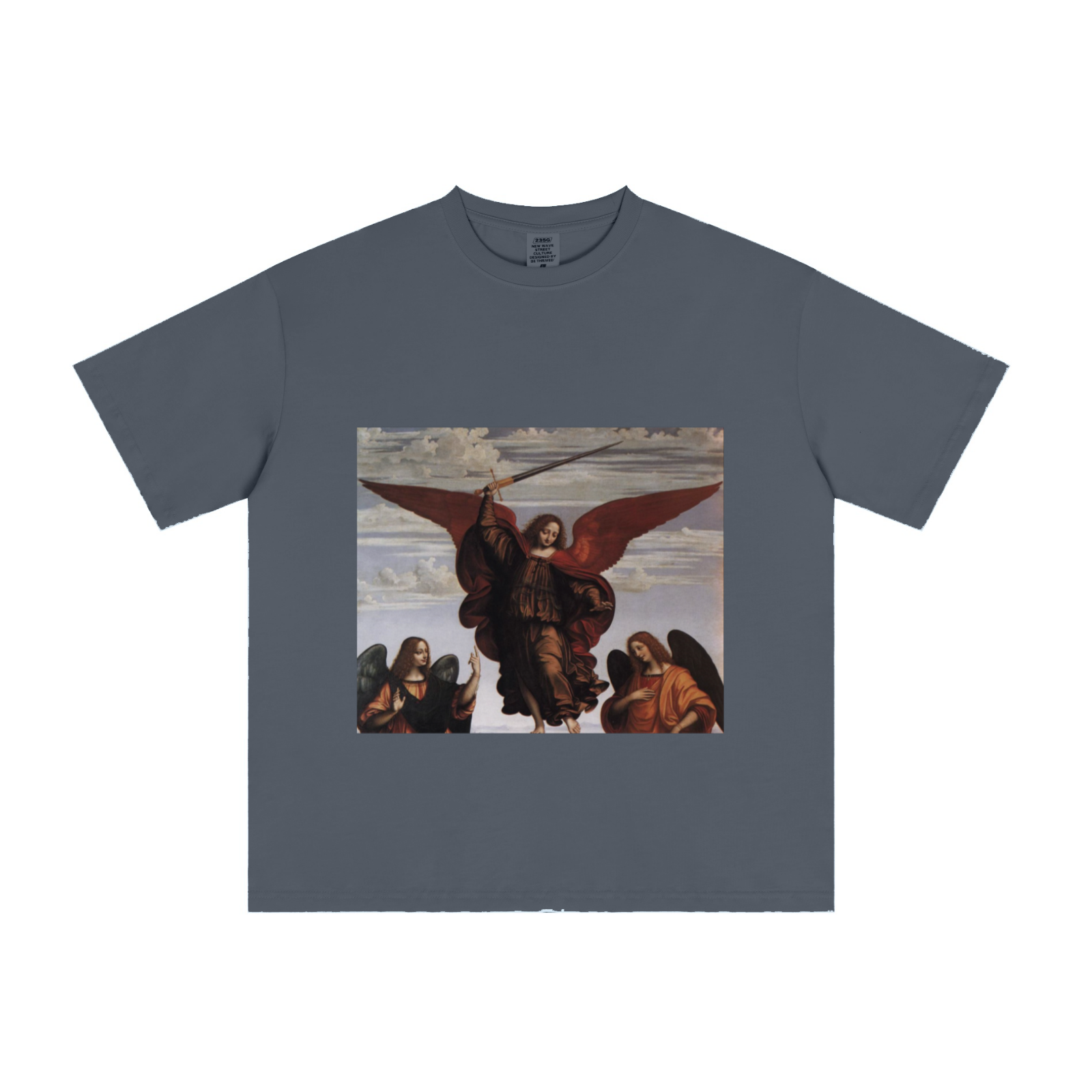 235GSM Men's Cool-Touch T-Shirt  Dark blue