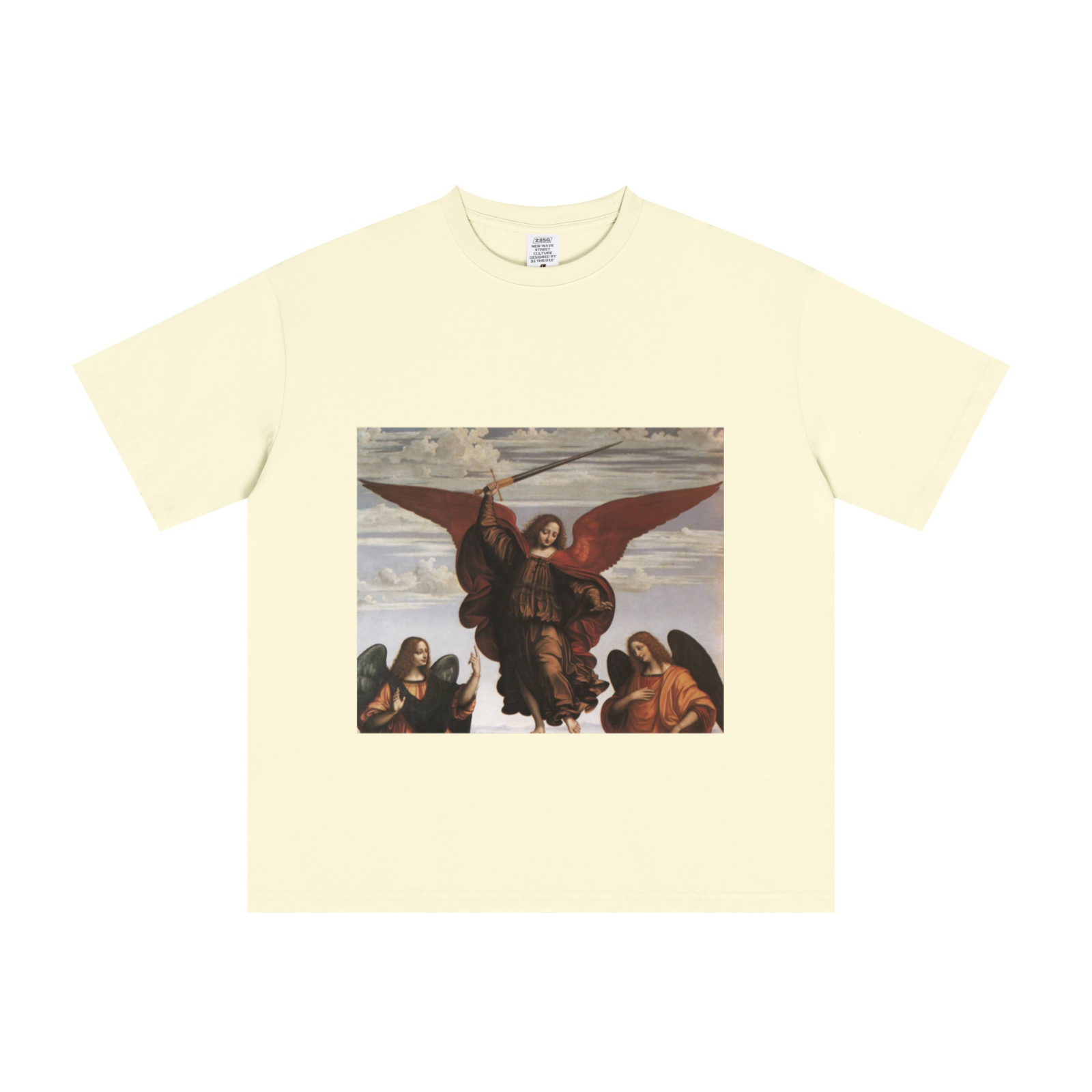 235GSM Men's Cool-Touch T-Shirt  Apricot