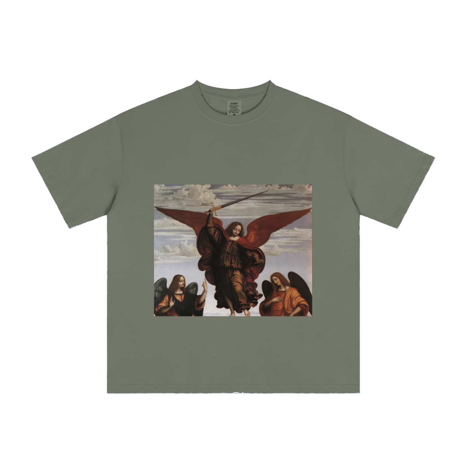 235GSM Men's Cool-Touch T-Shirt  Green