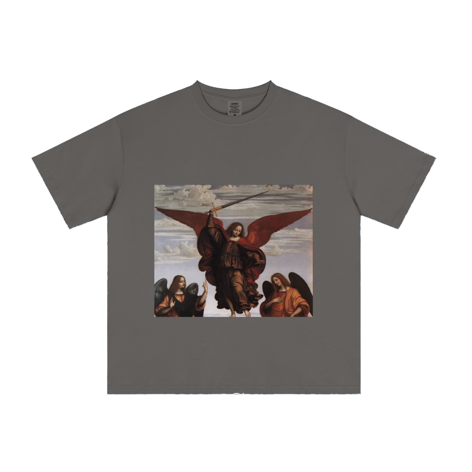 235GSM Men's Cool-Touch T-Shirt  Gray