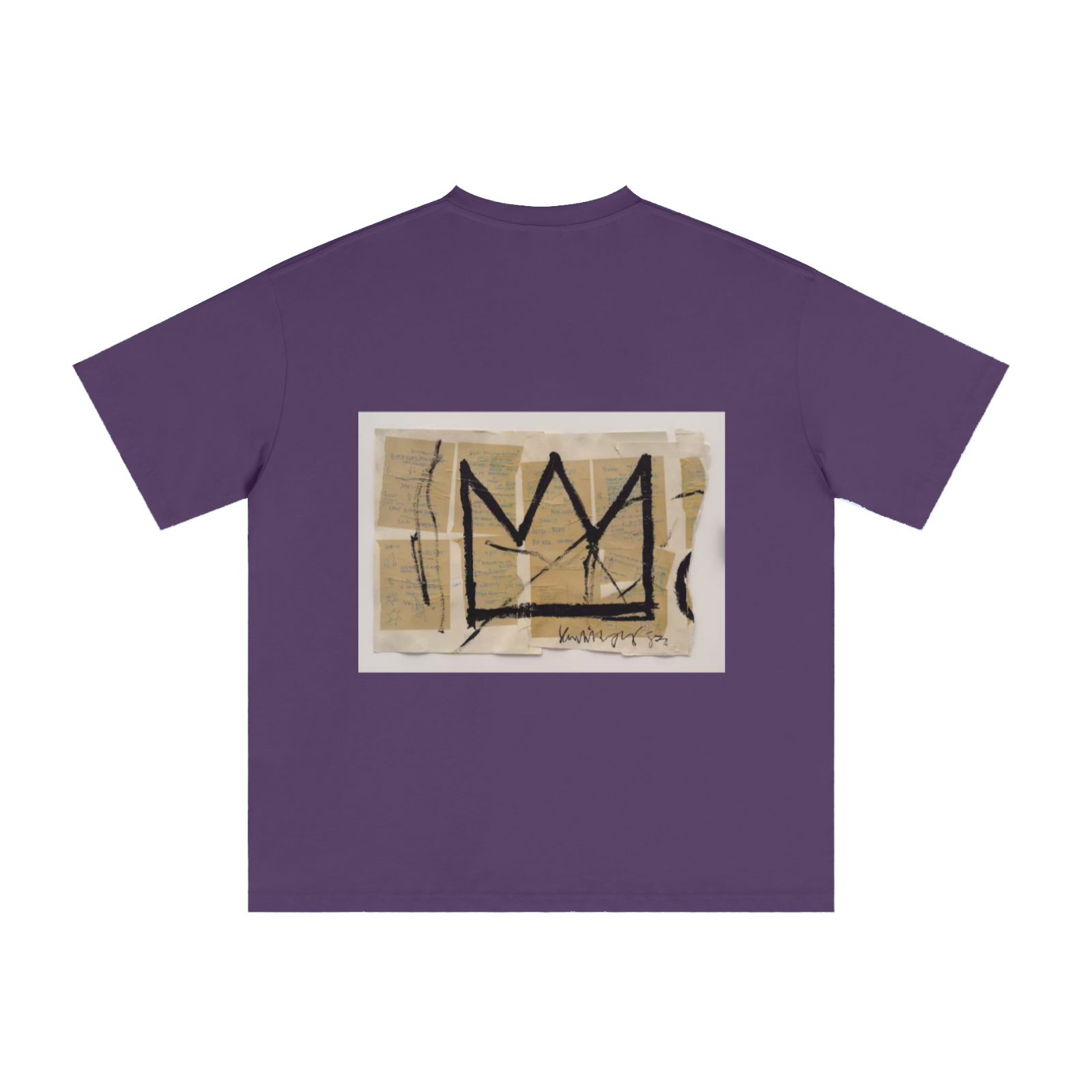 235GSM Men's Cool-Touch T-Shirt  Purple