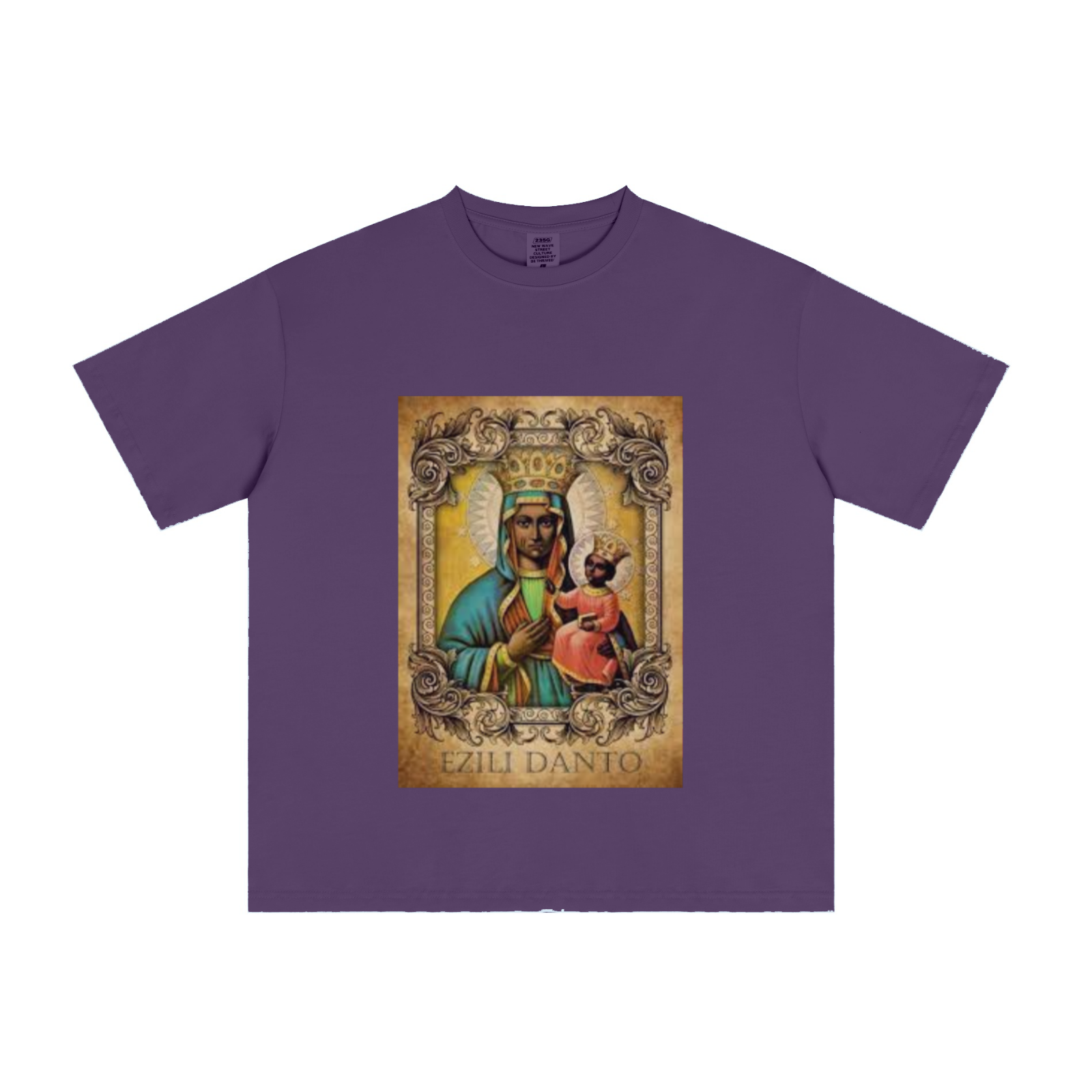 235GSM Men's Cool-Touch T-Shirt  Purple