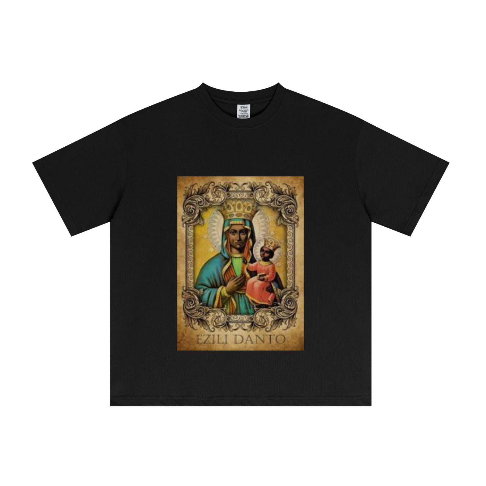 235GSM Men's Cool-Touch T-Shirt  Black