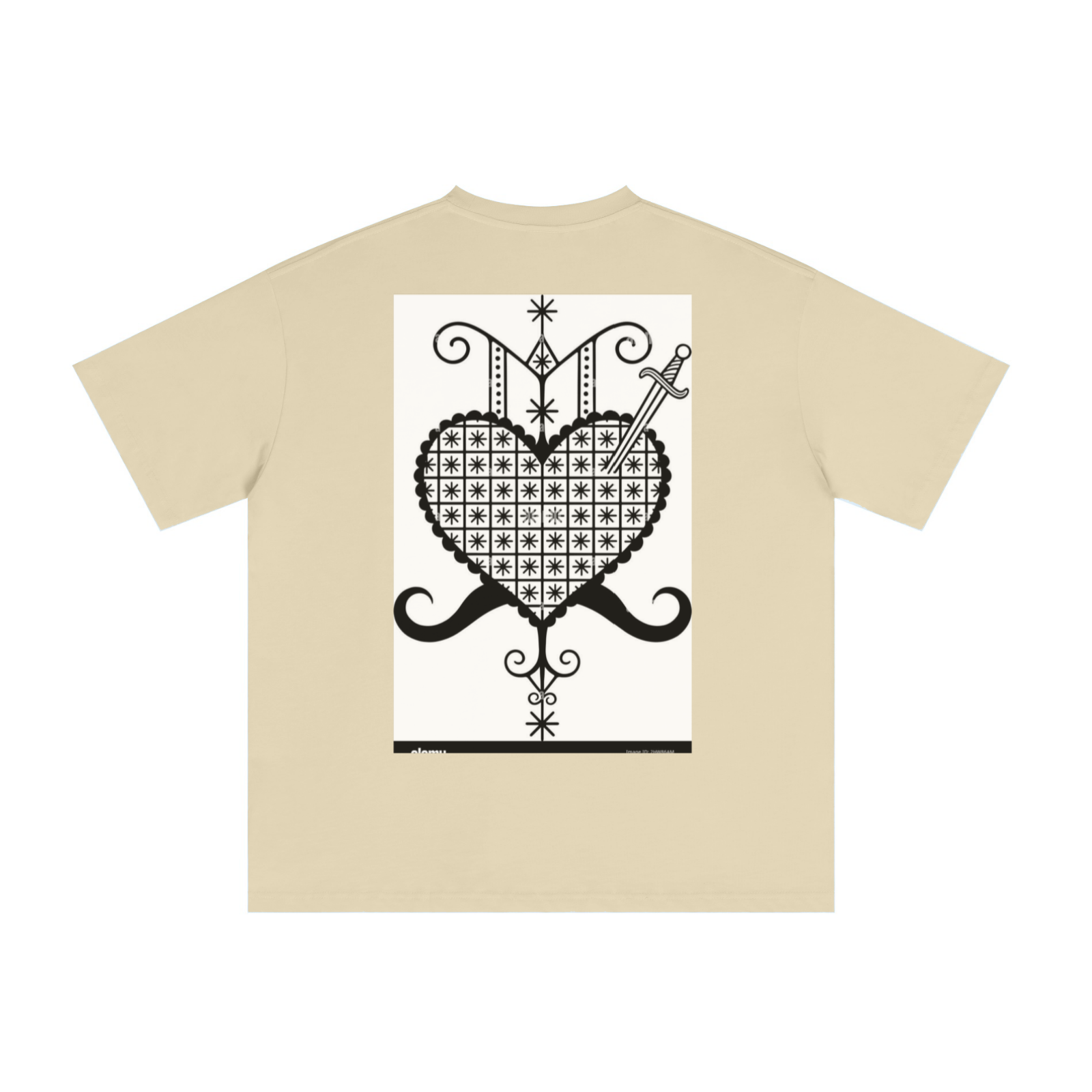 235GSM Men's Cool-Touch T-Shirt  Light yellow