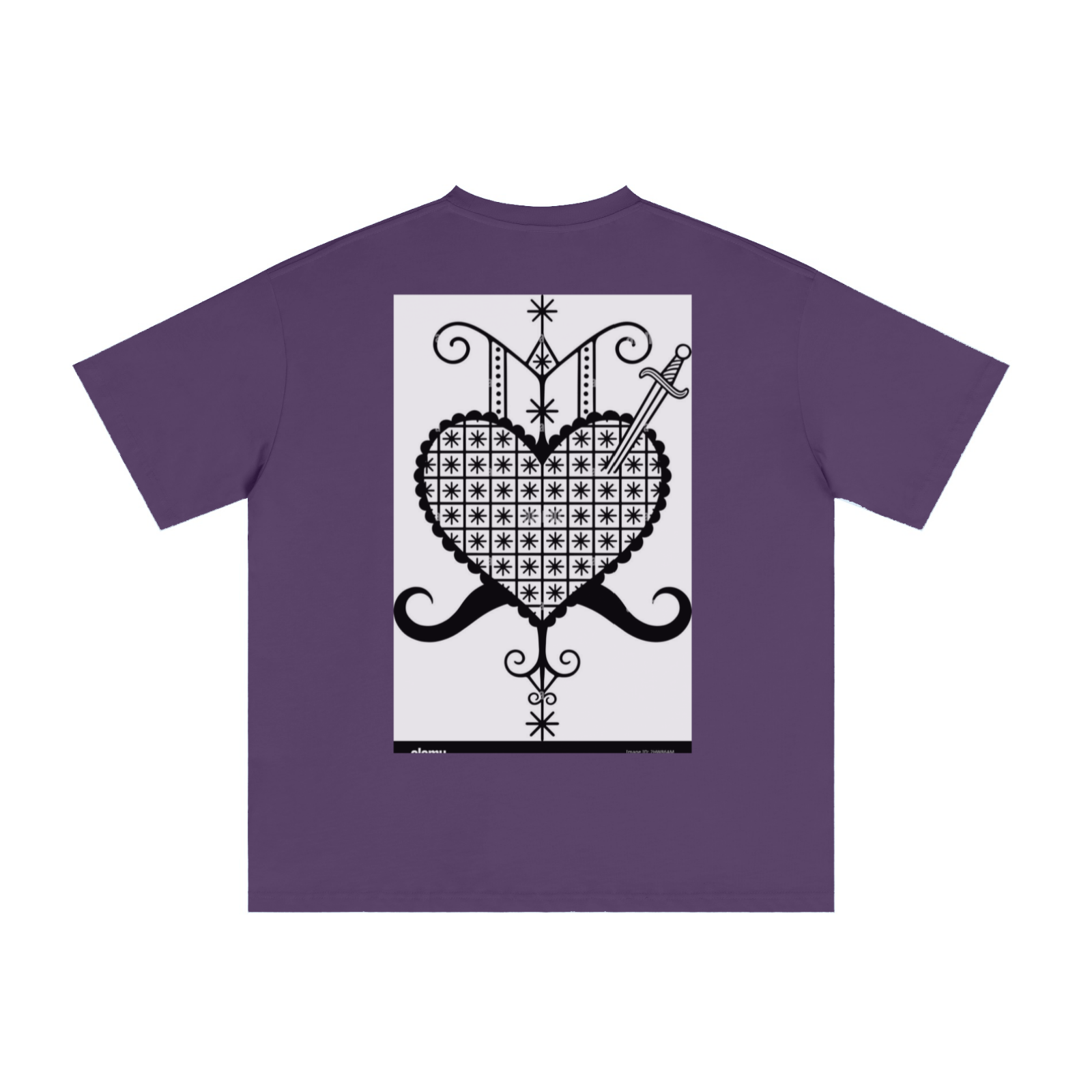 235GSM Men's Cool-Touch T-Shirt  Purple