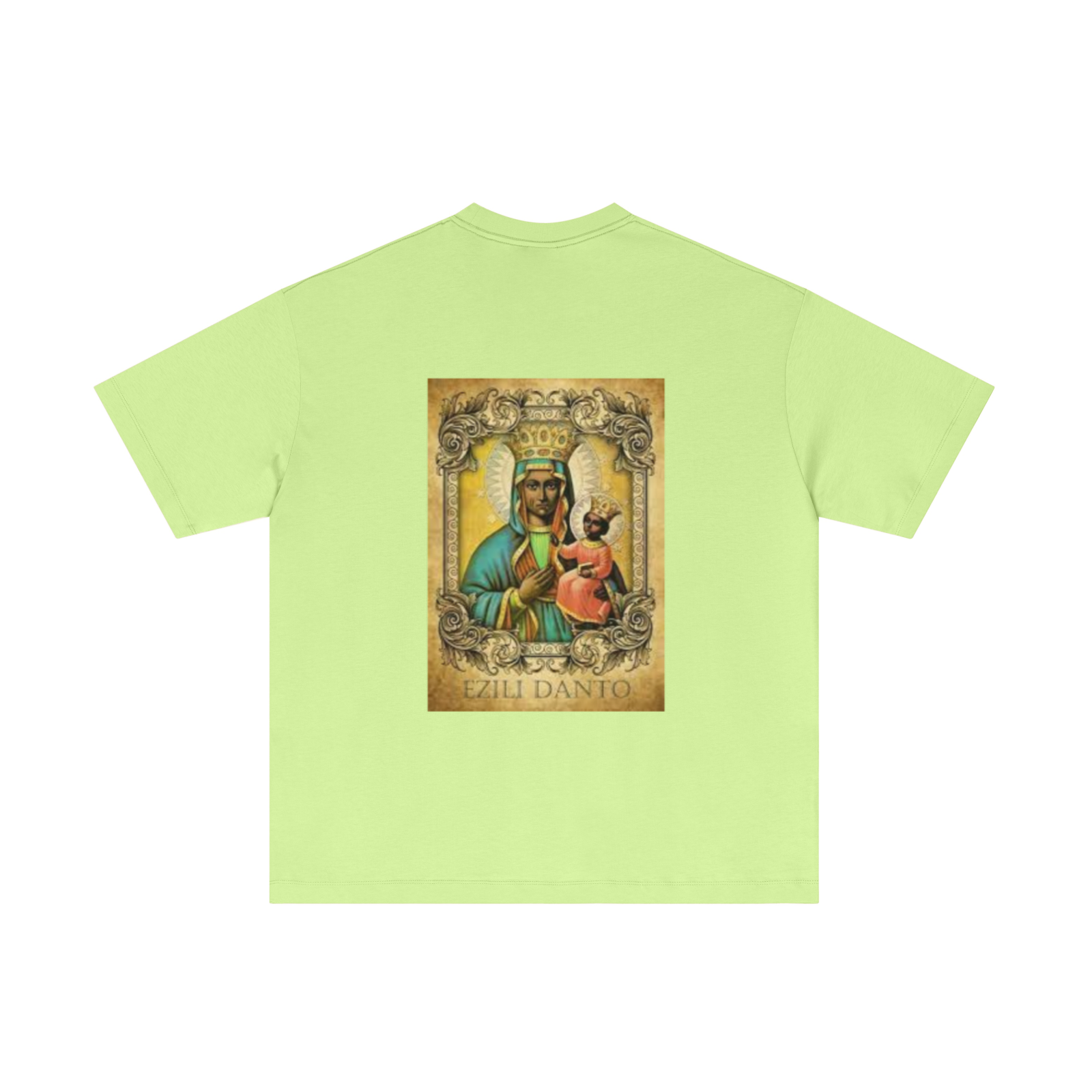 180GSM Men's Lightweight T-Shirt Fluorescent green