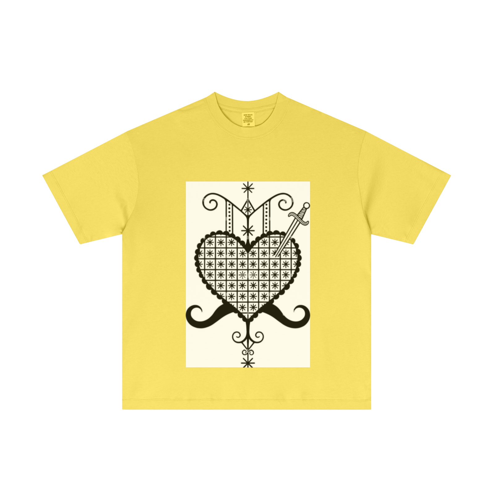 180GSM Men's Lightweight T-Shirt Yellow