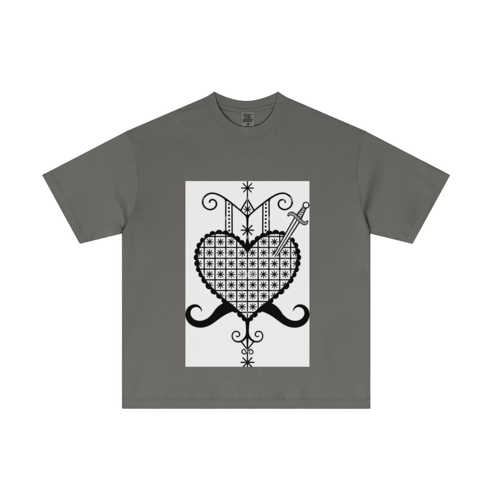 180GSM Men's Lightweight T-Shirt Dark gray