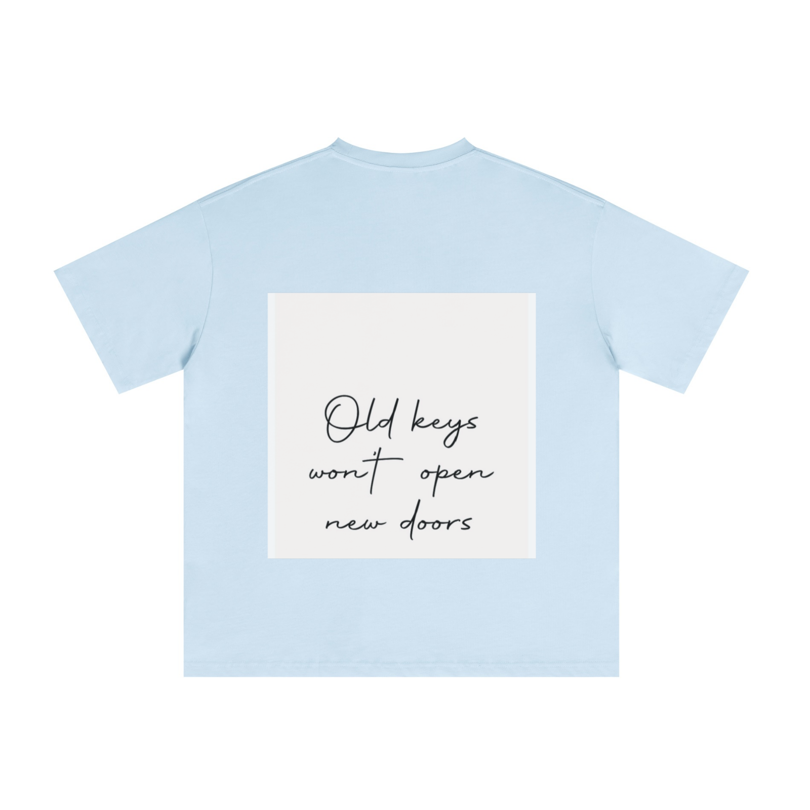 235GSM Men's Cool-Touch T-Shirt  Light blue