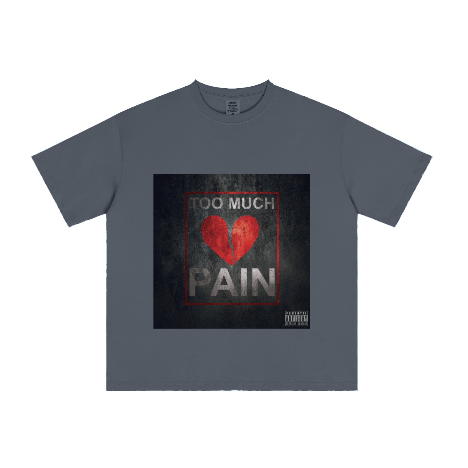 235GSM Men's Cool-Touch T-Shirt  Dark blue