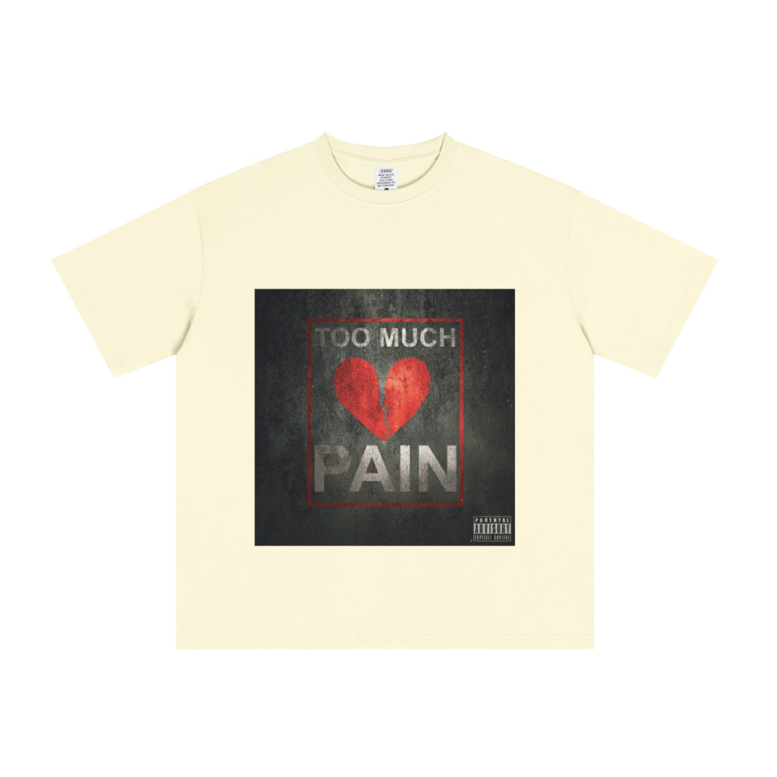 235GSM Men's Cool-Touch T-Shirt  Apricot