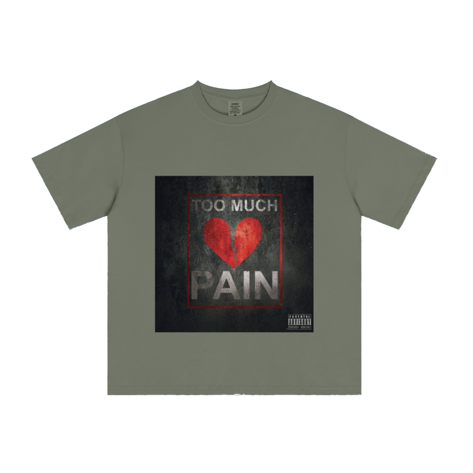 235GSM Men's Cool-Touch T-Shirt  Green