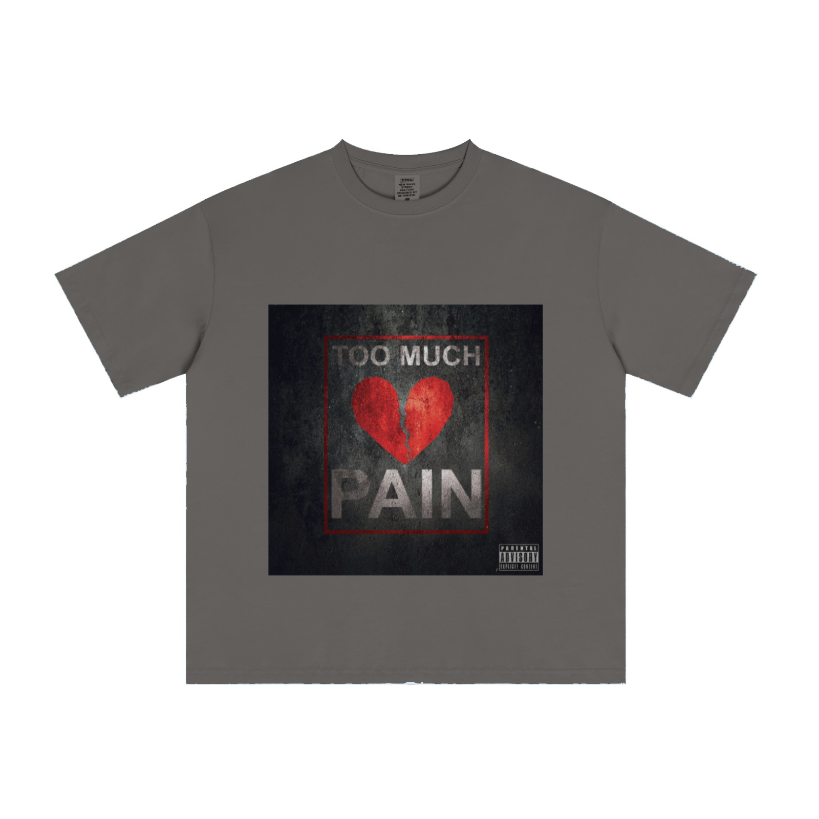 235GSM Men's Cool-Touch T-Shirt  Gray