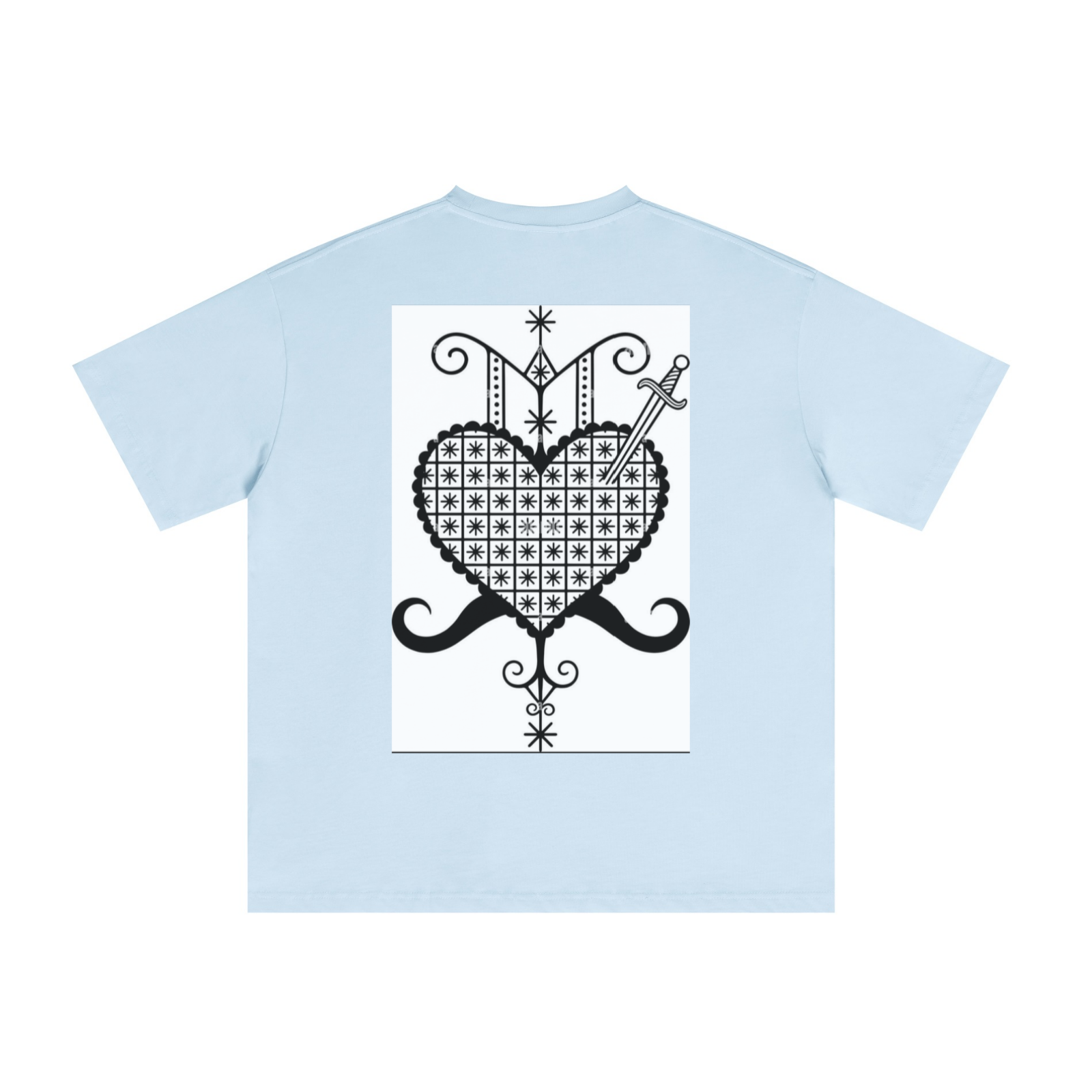 235GSM Men's Cool-Touch T-Shirt  Light blue
