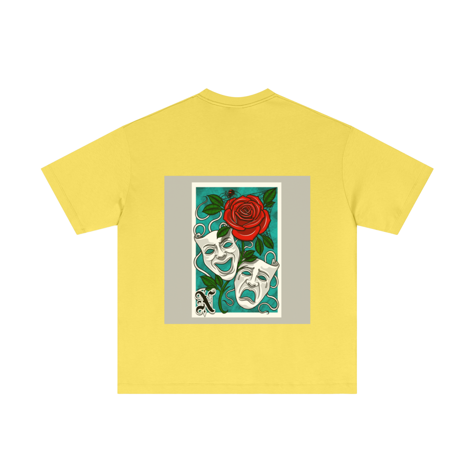 180GSM Men's Lightweight T-Shirt Yellow