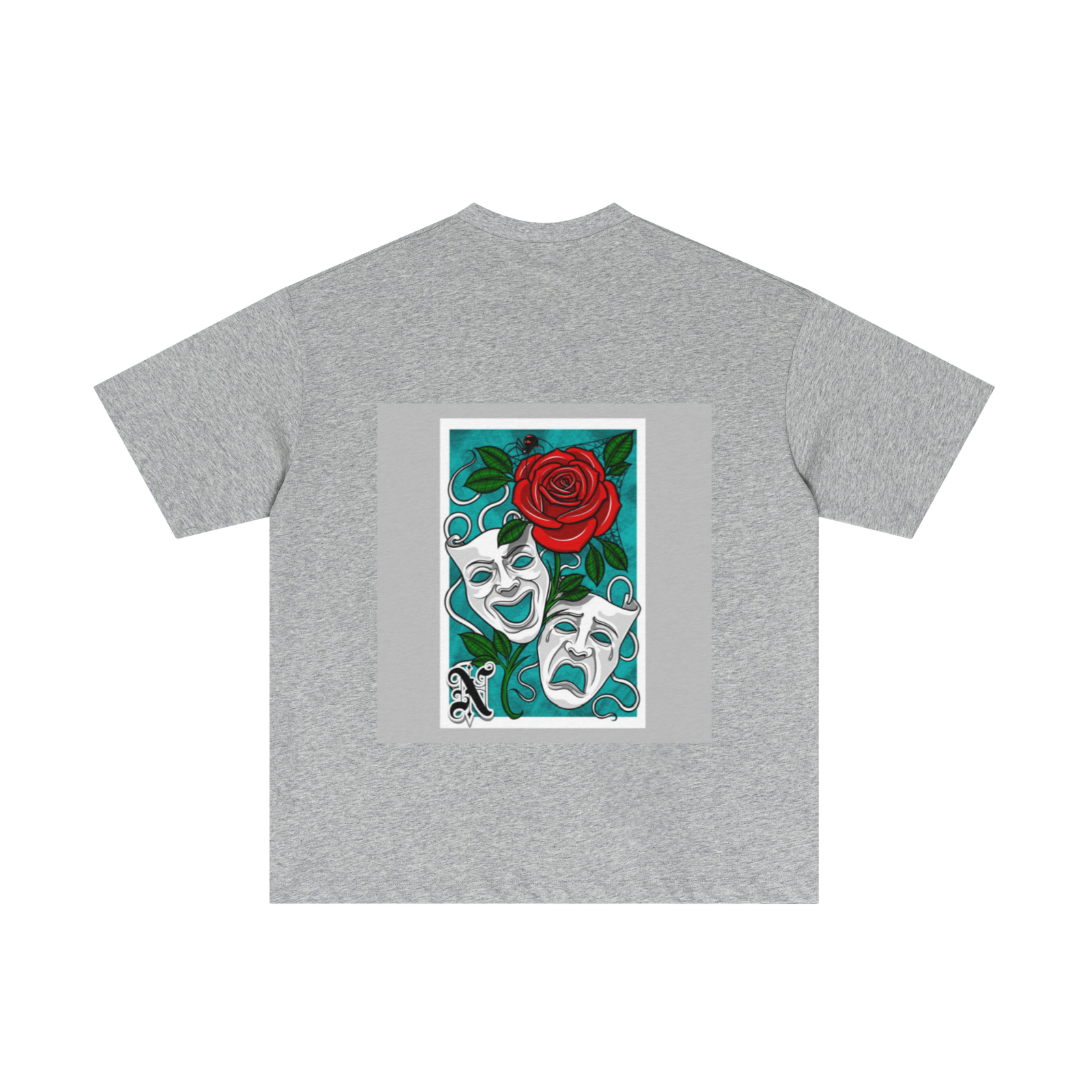 180GSM Men's Lightweight T-Shirt LIght gray