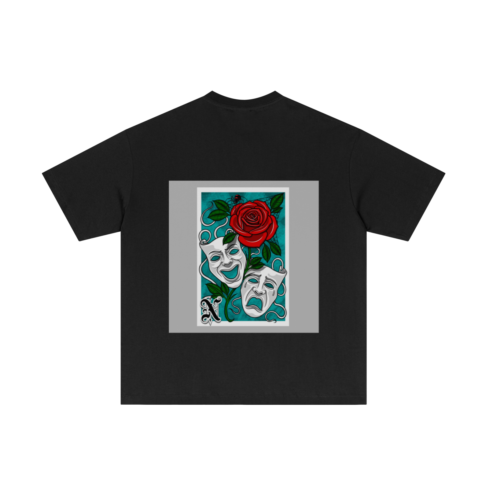 180GSM Men's Lightweight T-Shirt Black
