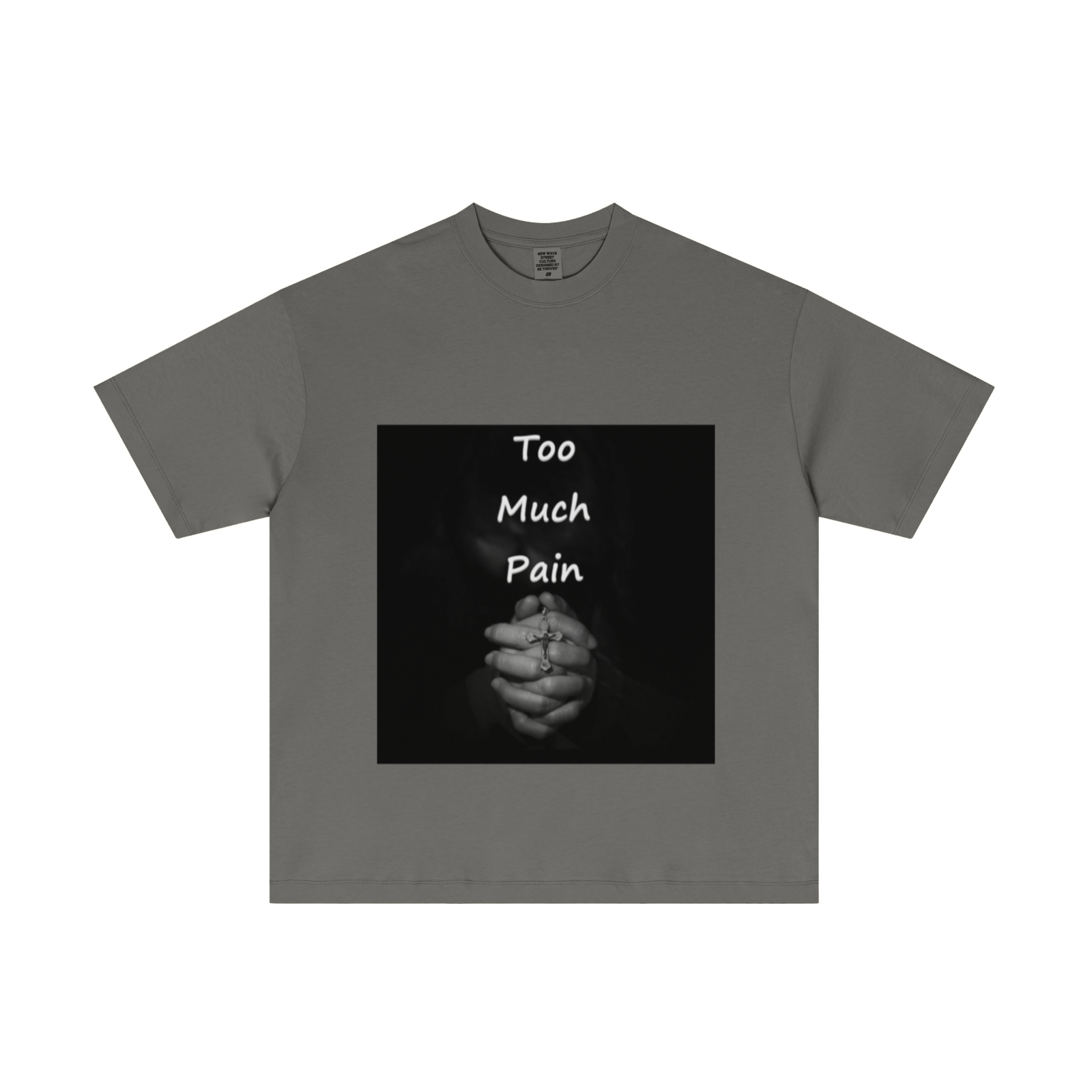 180GSM Men's Lightweight T-Shirt Dark gray
